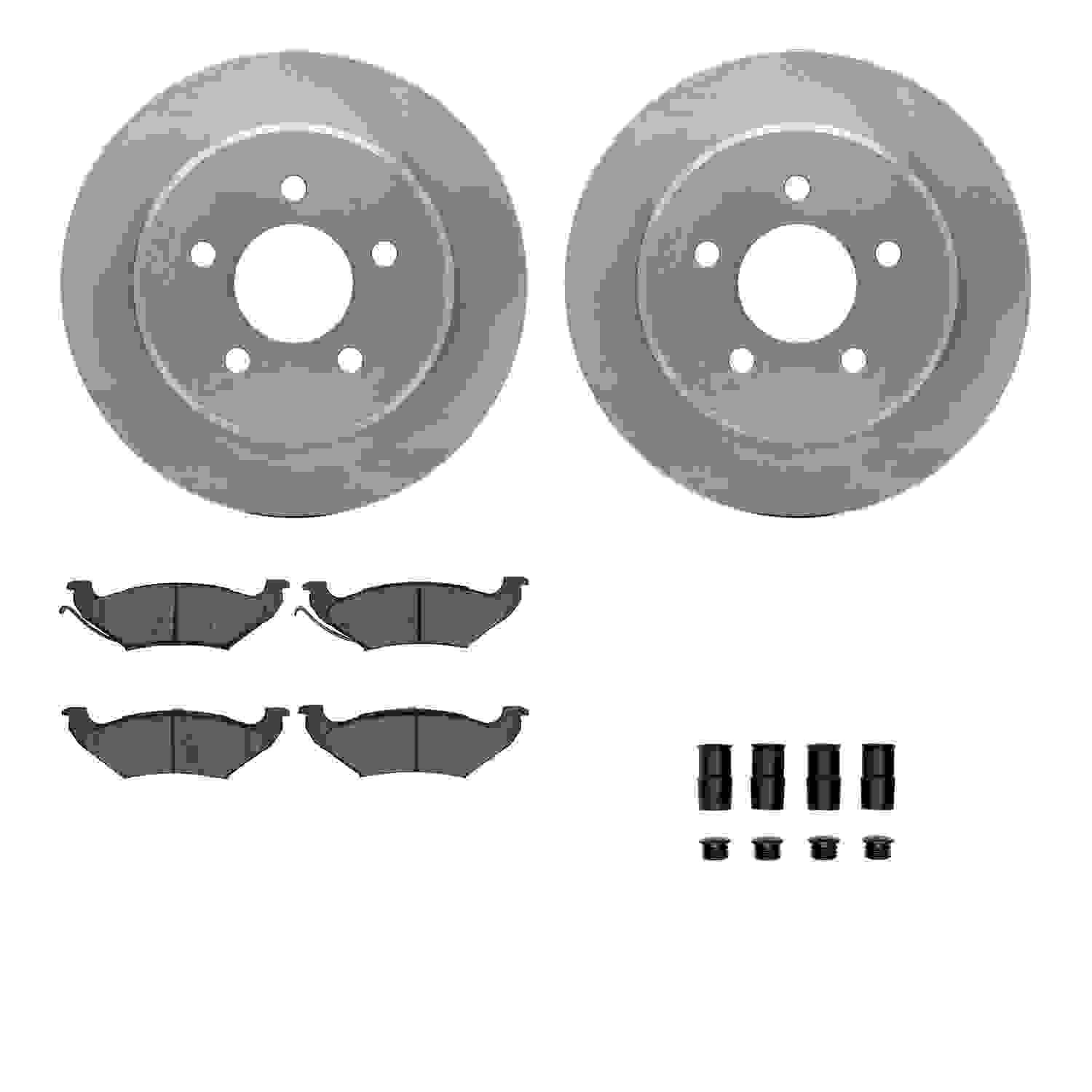 Dynamic Friction Company Disc Brake Kit 6512-56049