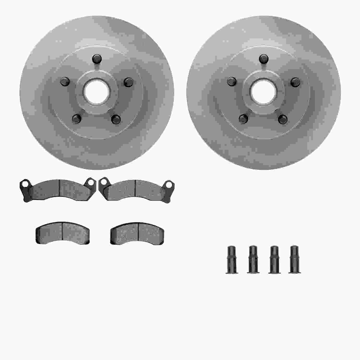 Dynamic Friction Company Disc Brake Kit 6512-56055