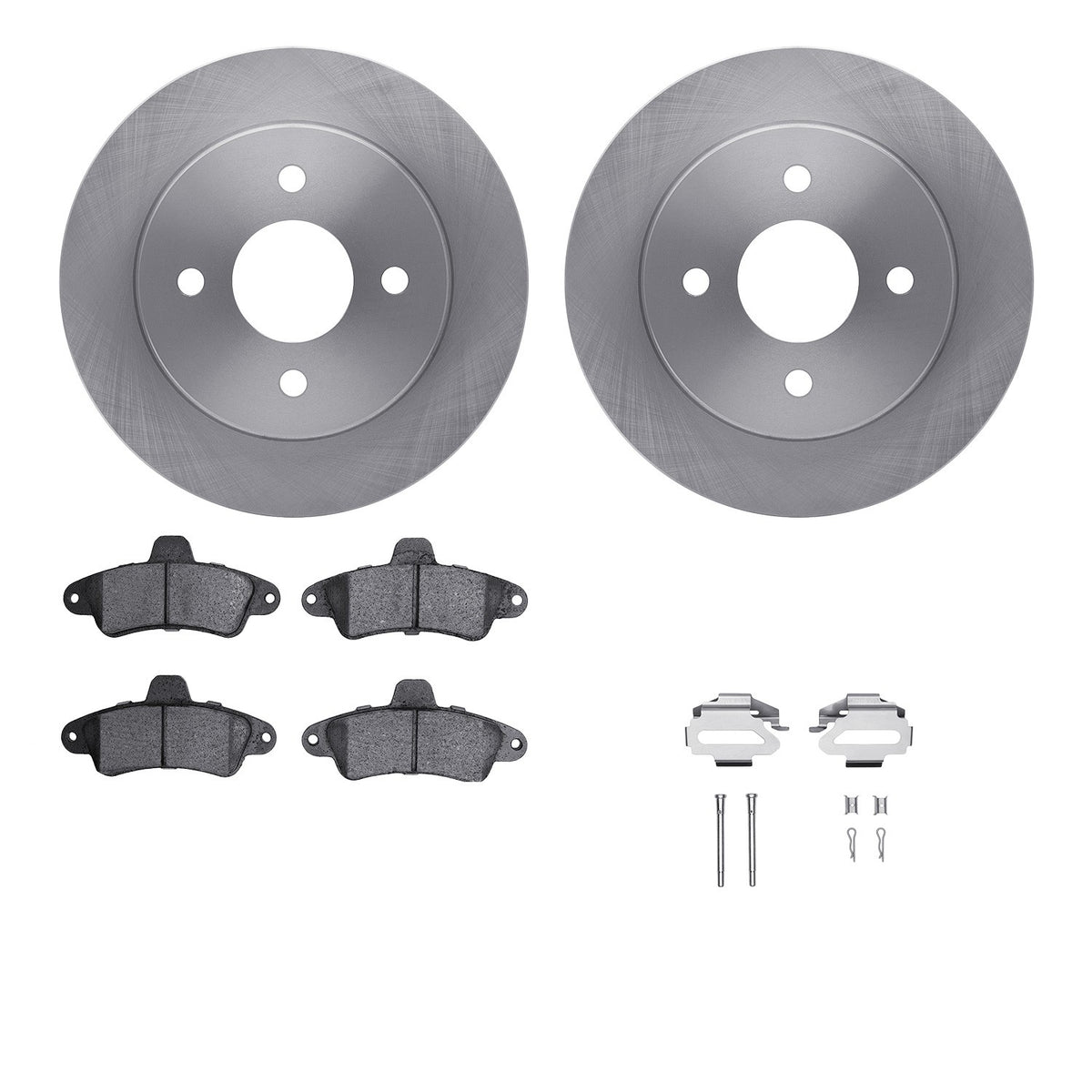 Dynamic Friction Company Disc Brake Kit 6512-56070