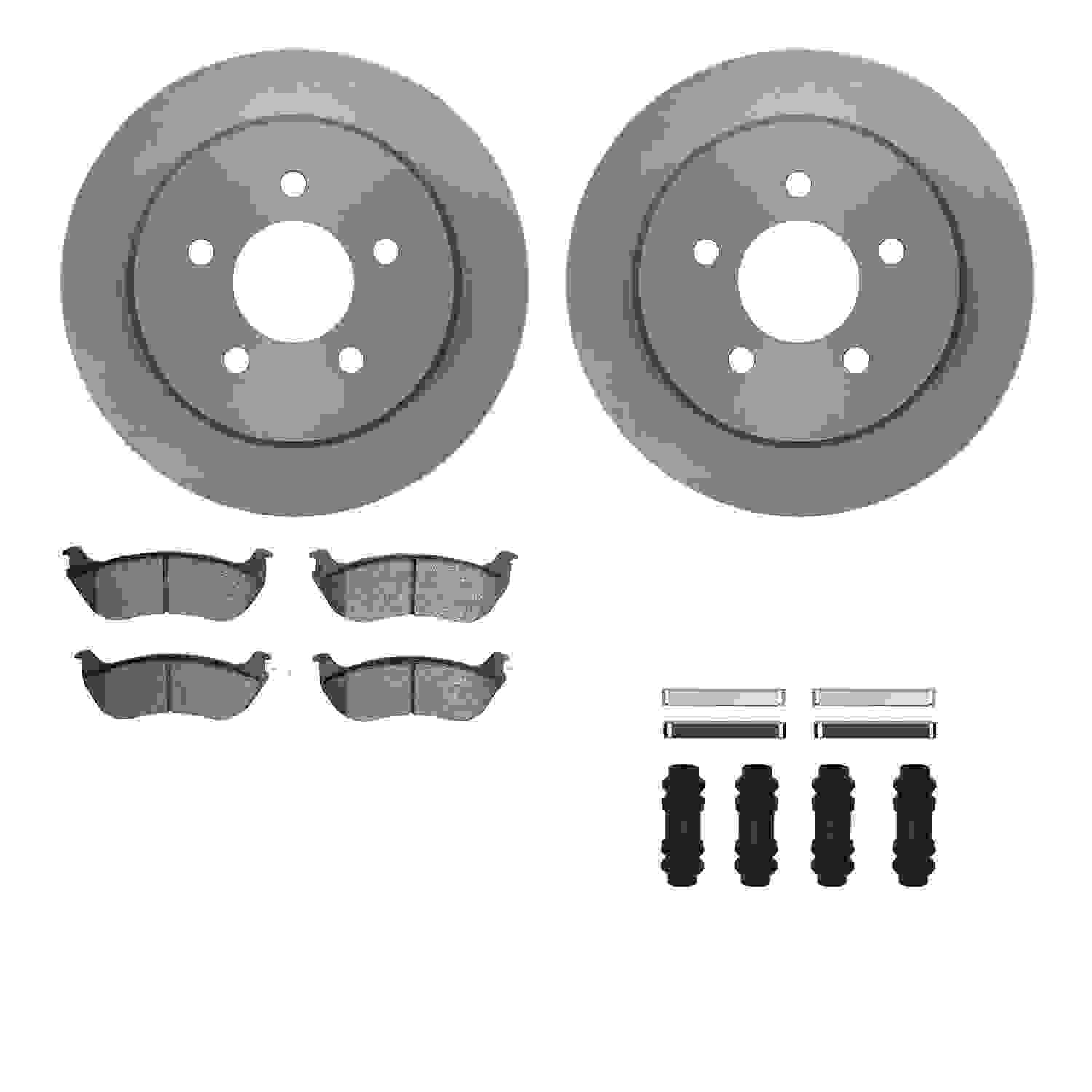 Dynamic Friction Company Disc Brake Kit 6512-56079