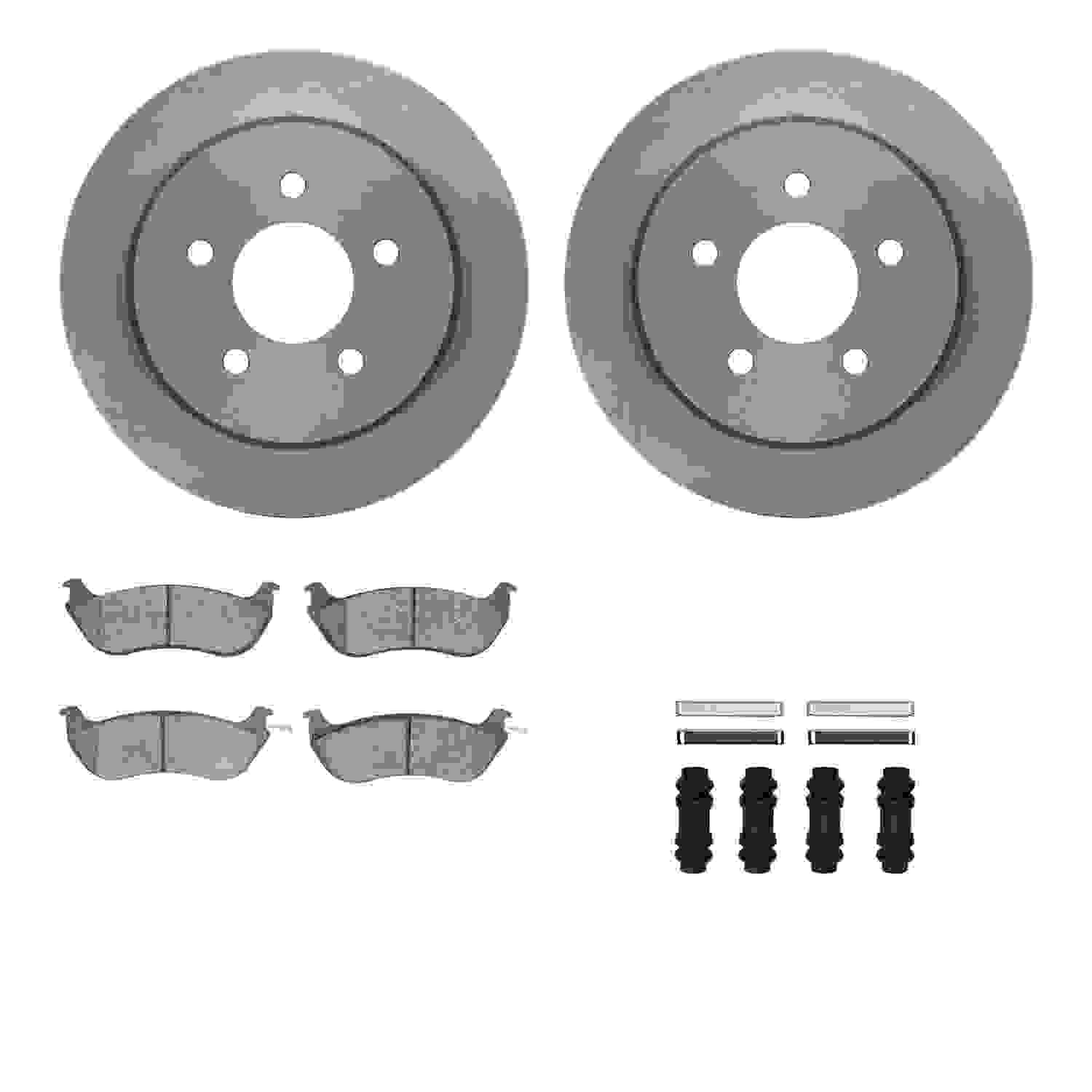 Dynamic Friction Company Disc Brake Kit 6512-56080