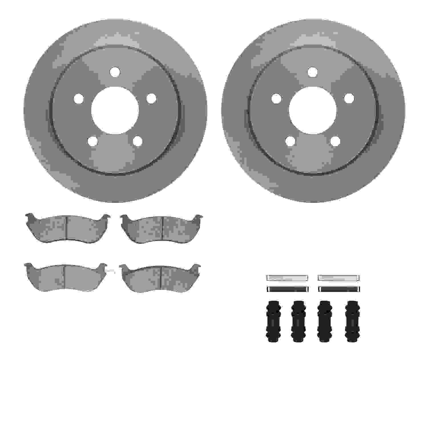 Dynamic Friction Company Disc Brake Kit 6512-56081