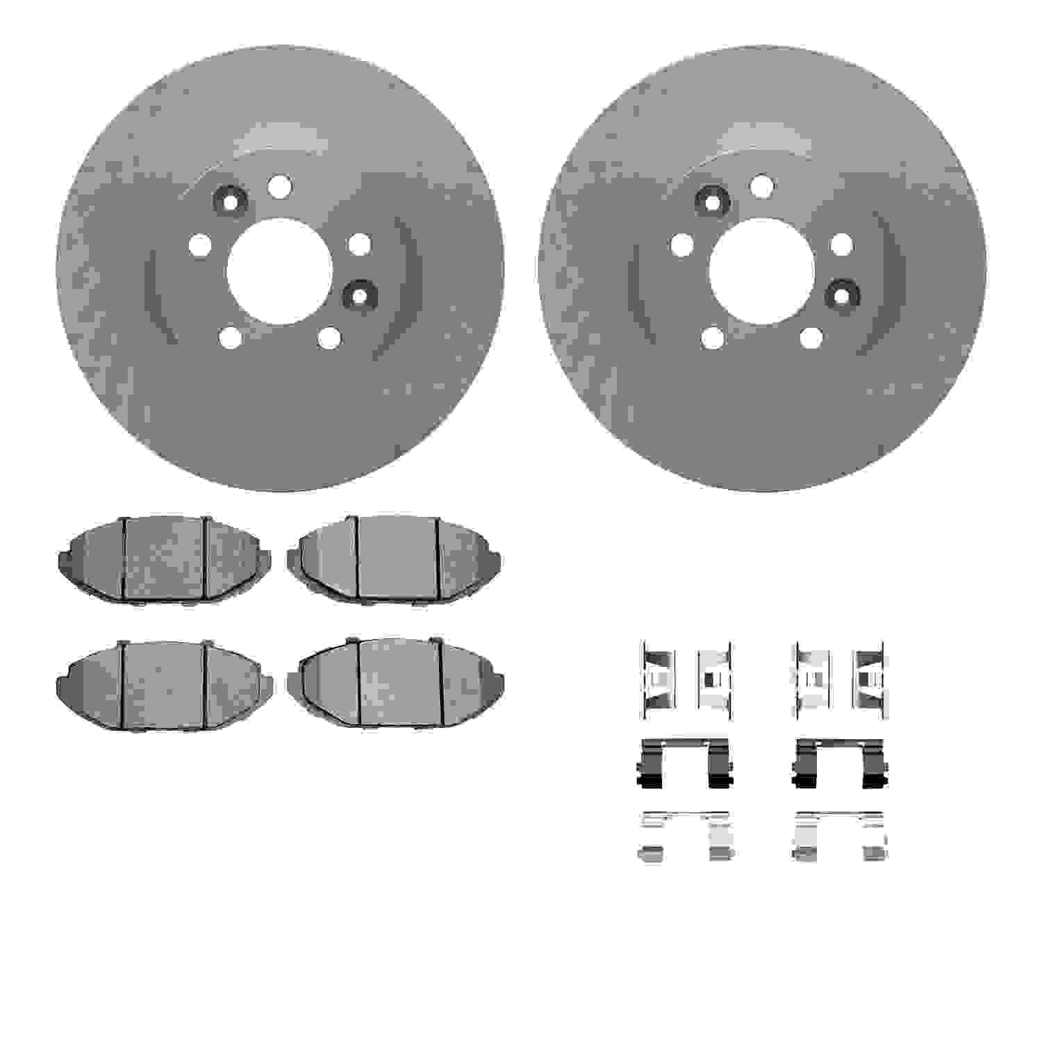 Dynamic Friction Company Disc Brake Kit 6512-56088