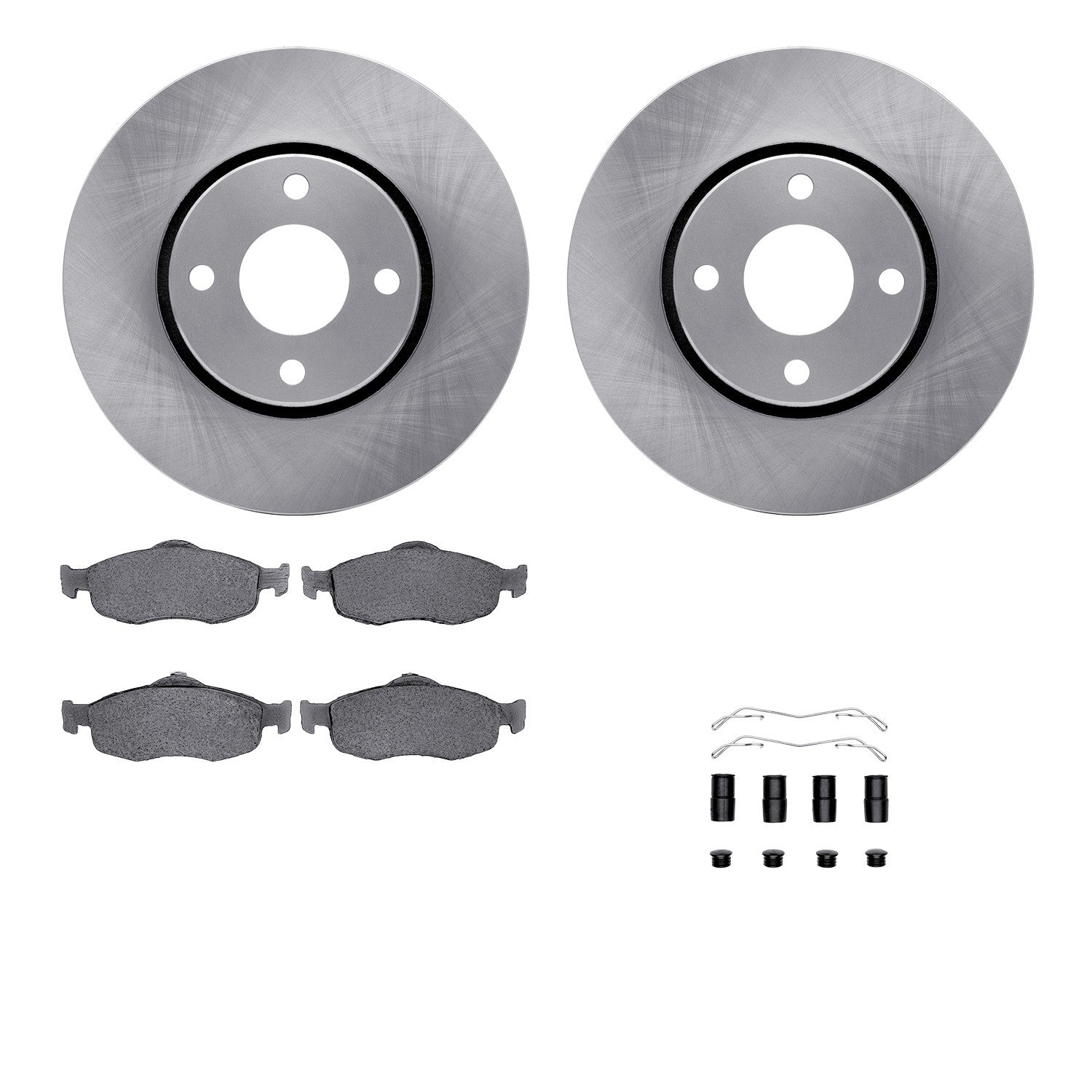 Dynamic Friction Company Disc Brake Kit 6512-56091