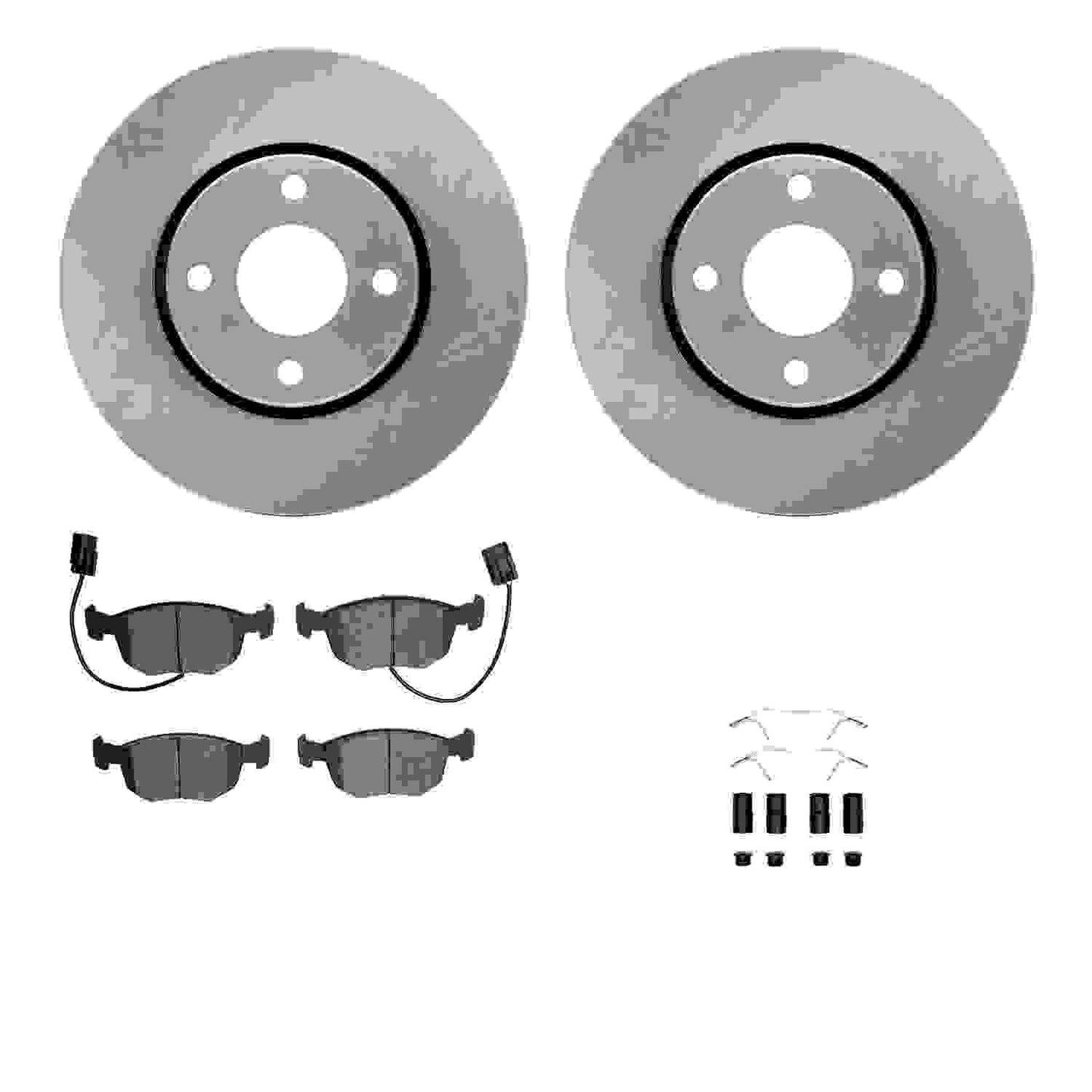 Dynamic Friction Company Disc Brake Kit 6512-56092