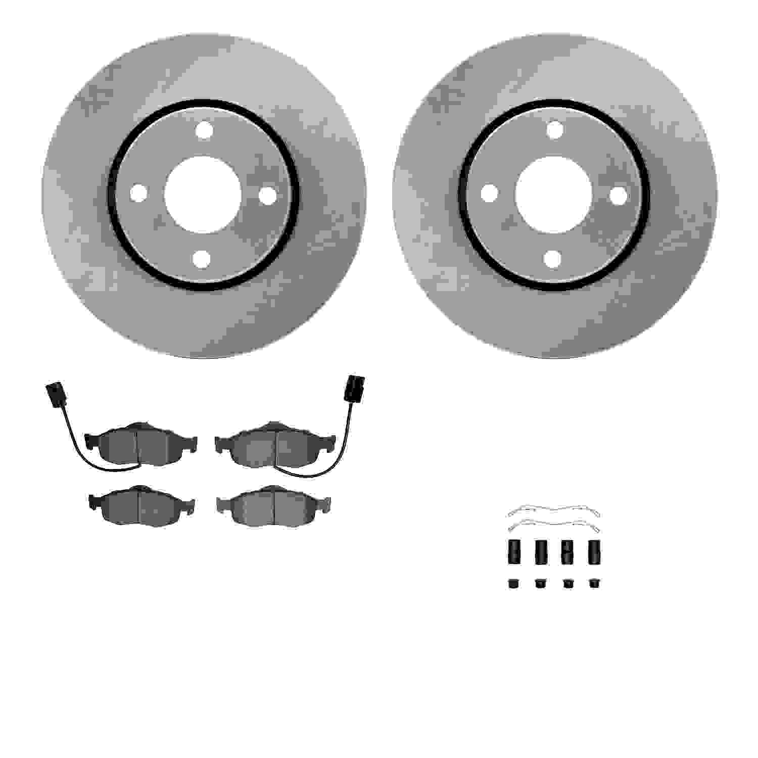 Dynamic Friction Company Disc Brake Kit 6512-56094