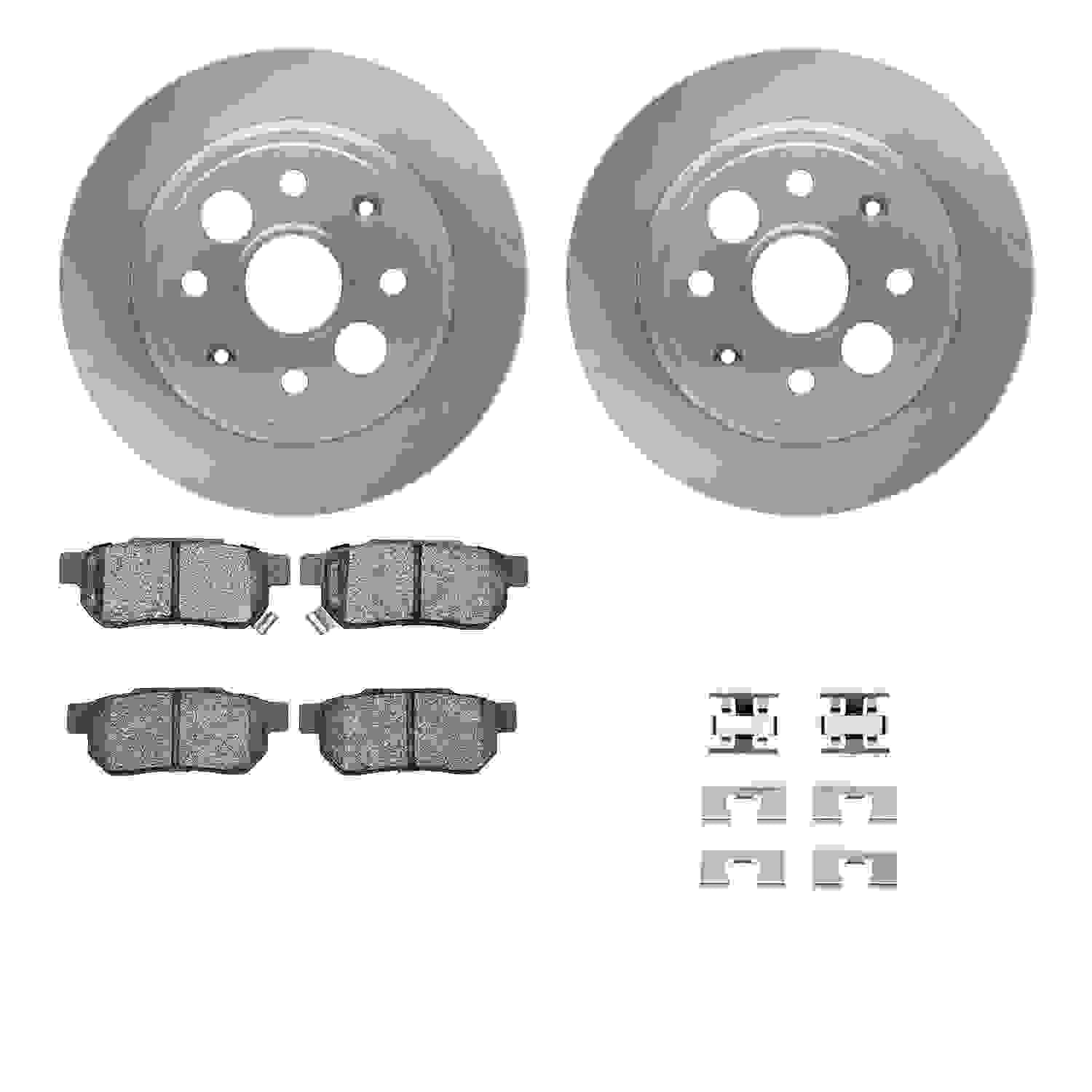 Dynamic Friction Company Disc Brake Kit 6512-58022