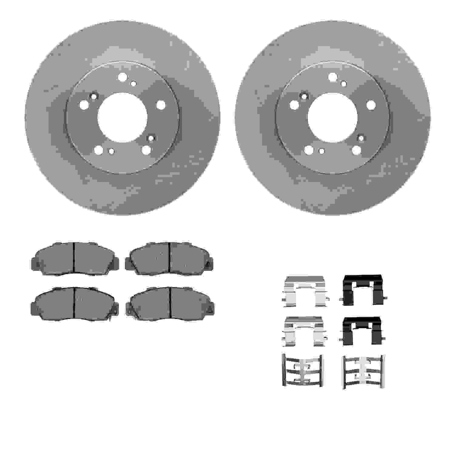 Dynamic Friction Company Disc Brake Kit 6512-58052