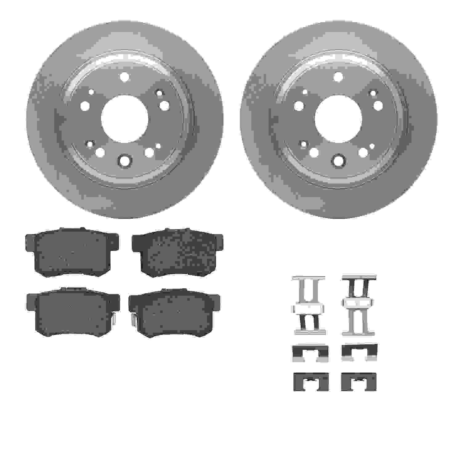 Dynamic Friction Company Disc Brake Kit 6512-58098