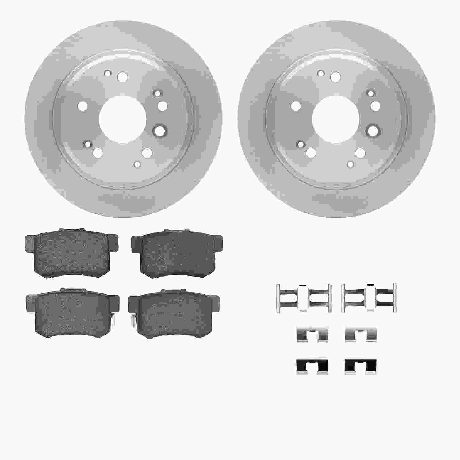 Dynamic Friction Company Disc Brake Kit 6512-58104