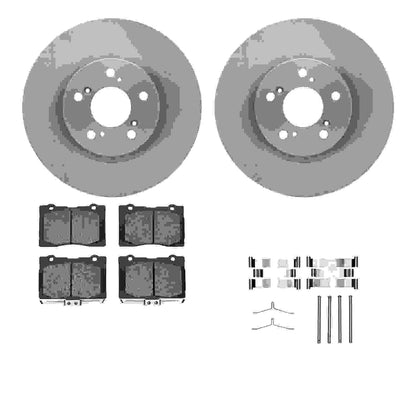 Dynamic Friction Company Disc Brake Kit 6512-58118