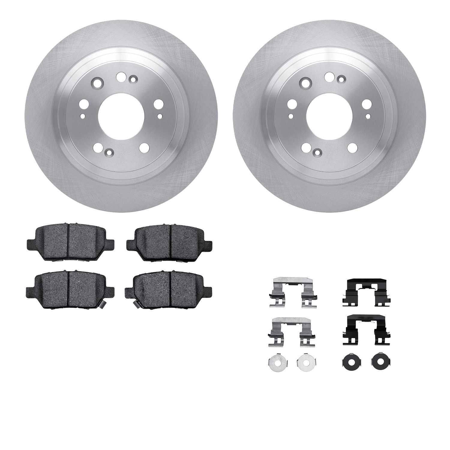 Dynamic Friction Company Disc Brake Kit 6512-58121