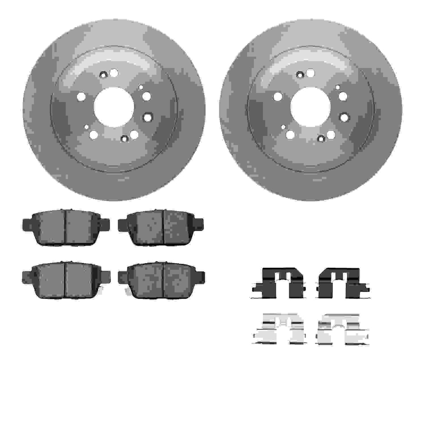 Dynamic Friction Company Disc Brake Kit 6512-58124
