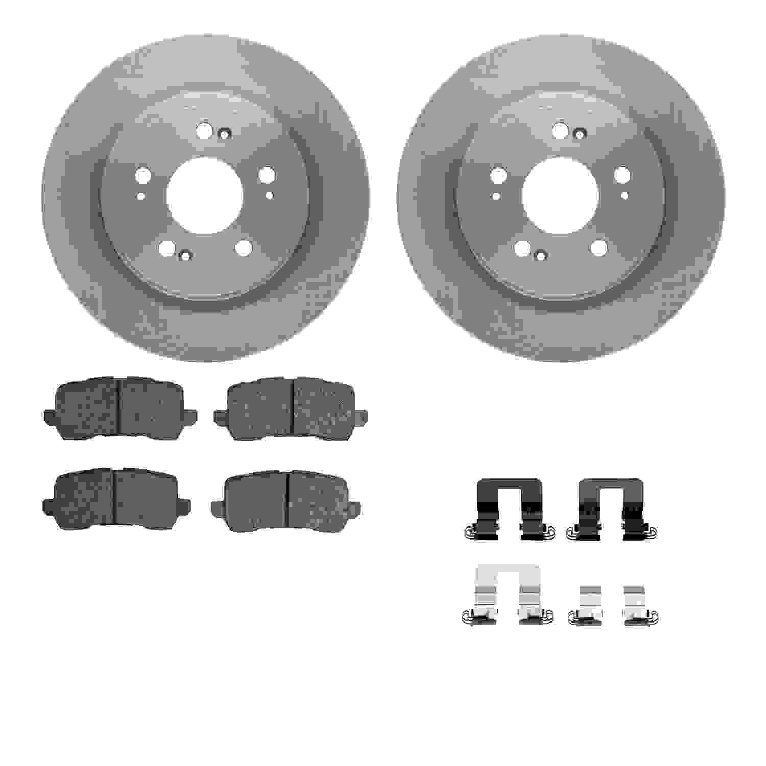 Dynamic Friction Company Disc Brake Kit 6512-58127