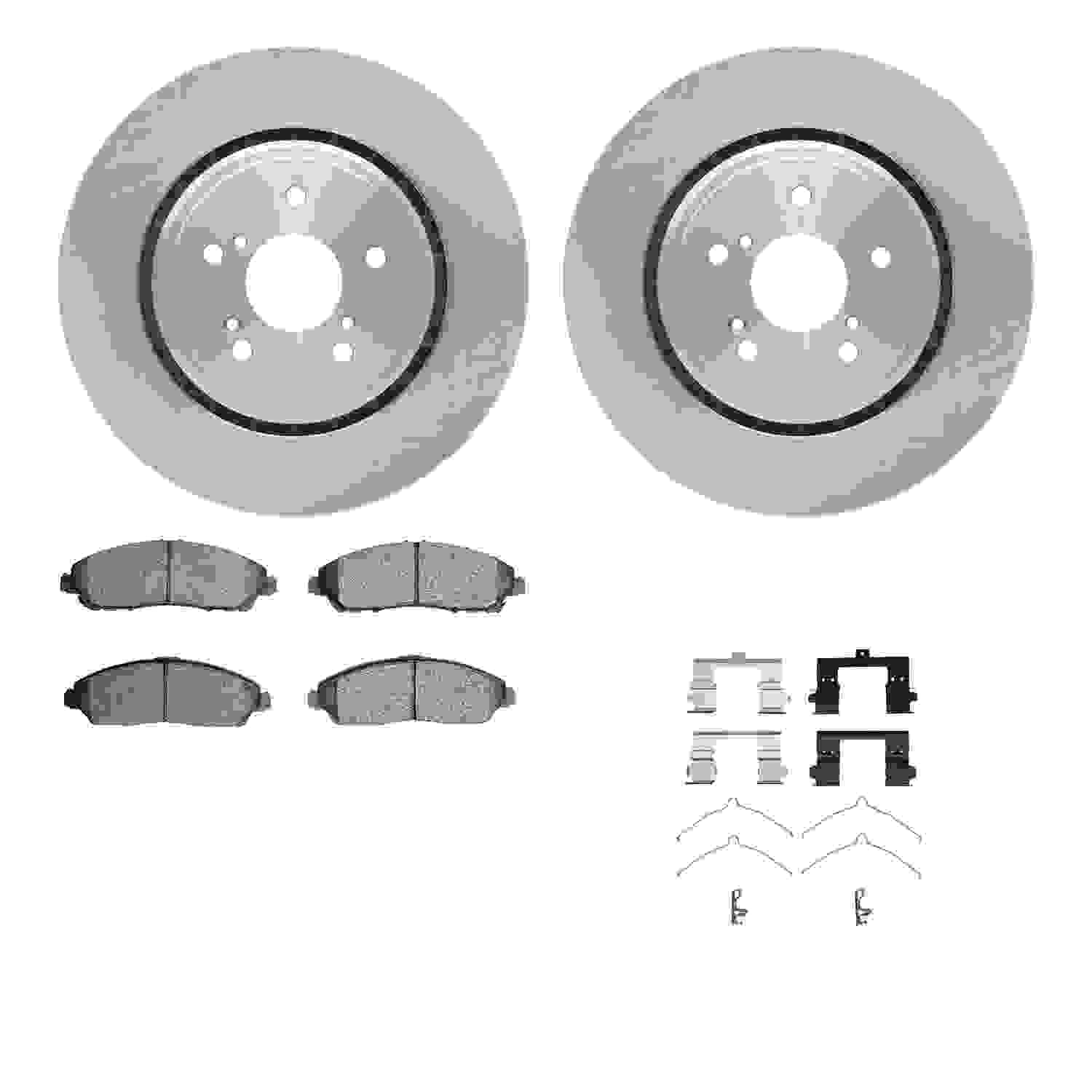 Dynamic Friction Company Disc Brake Kit 6512-58134