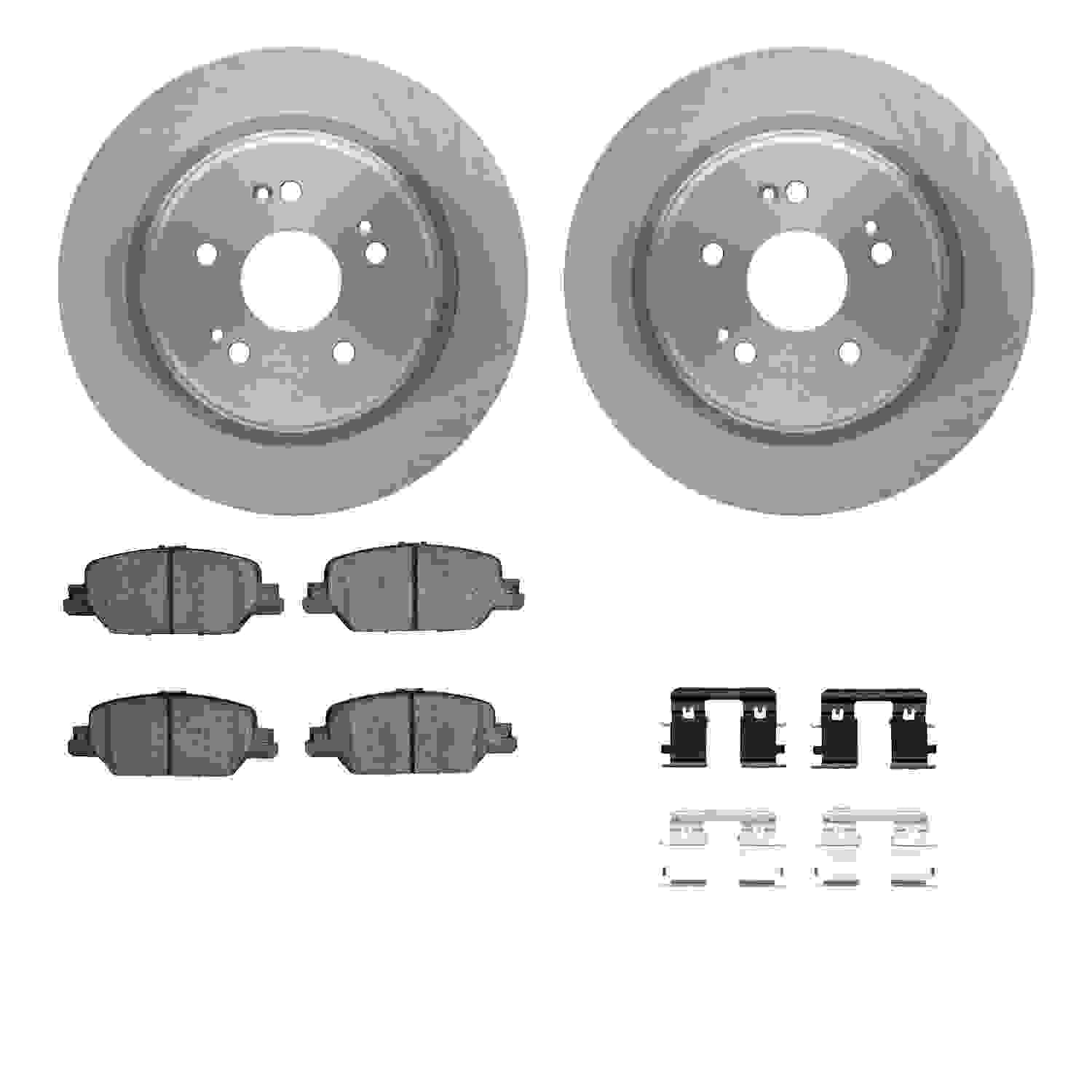 Dynamic Friction Company Disc Brake Kit 6512-58149