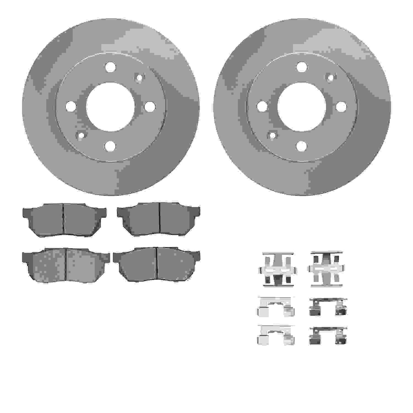 Dynamic Friction Company Disc Brake Kit 6512-59107