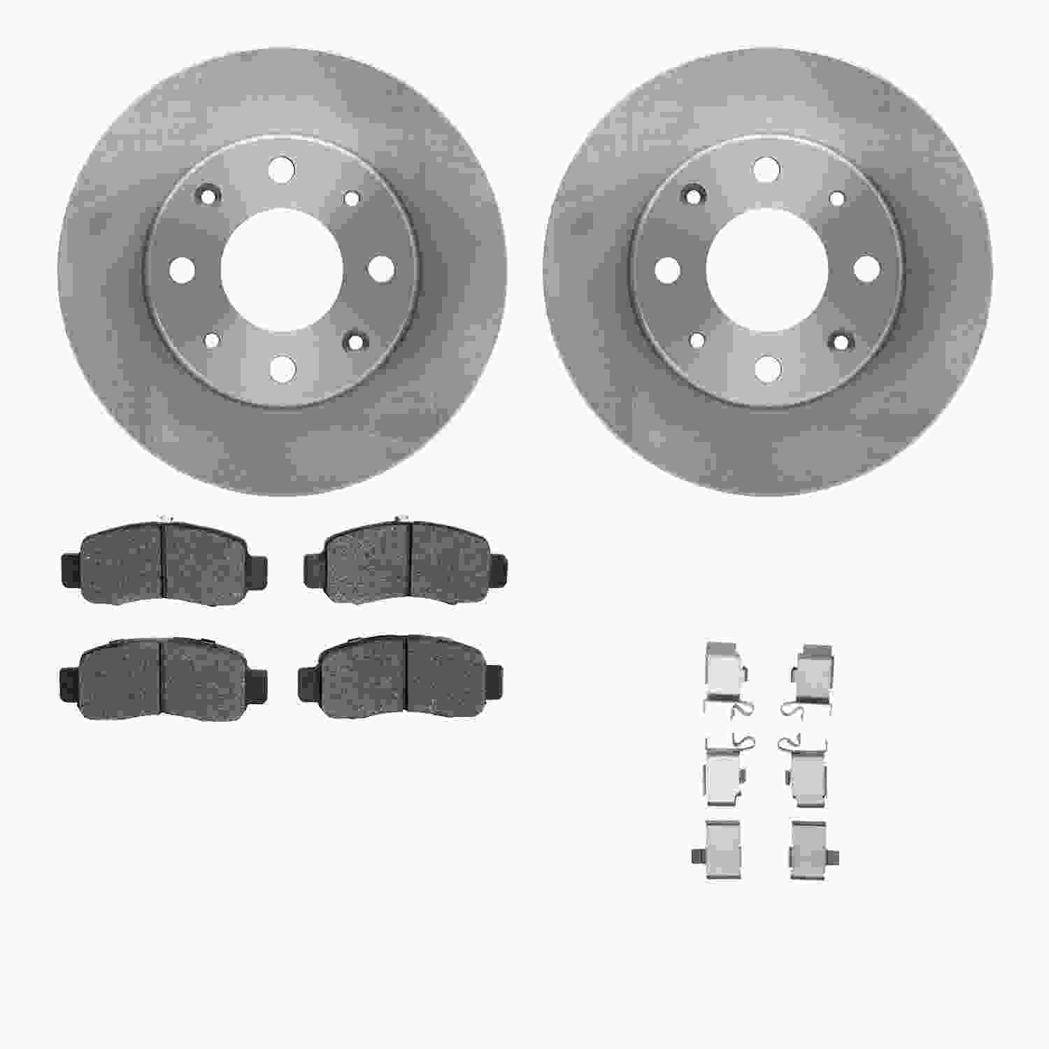 Dynamic Friction Company Disc Brake Kit 6512-59121