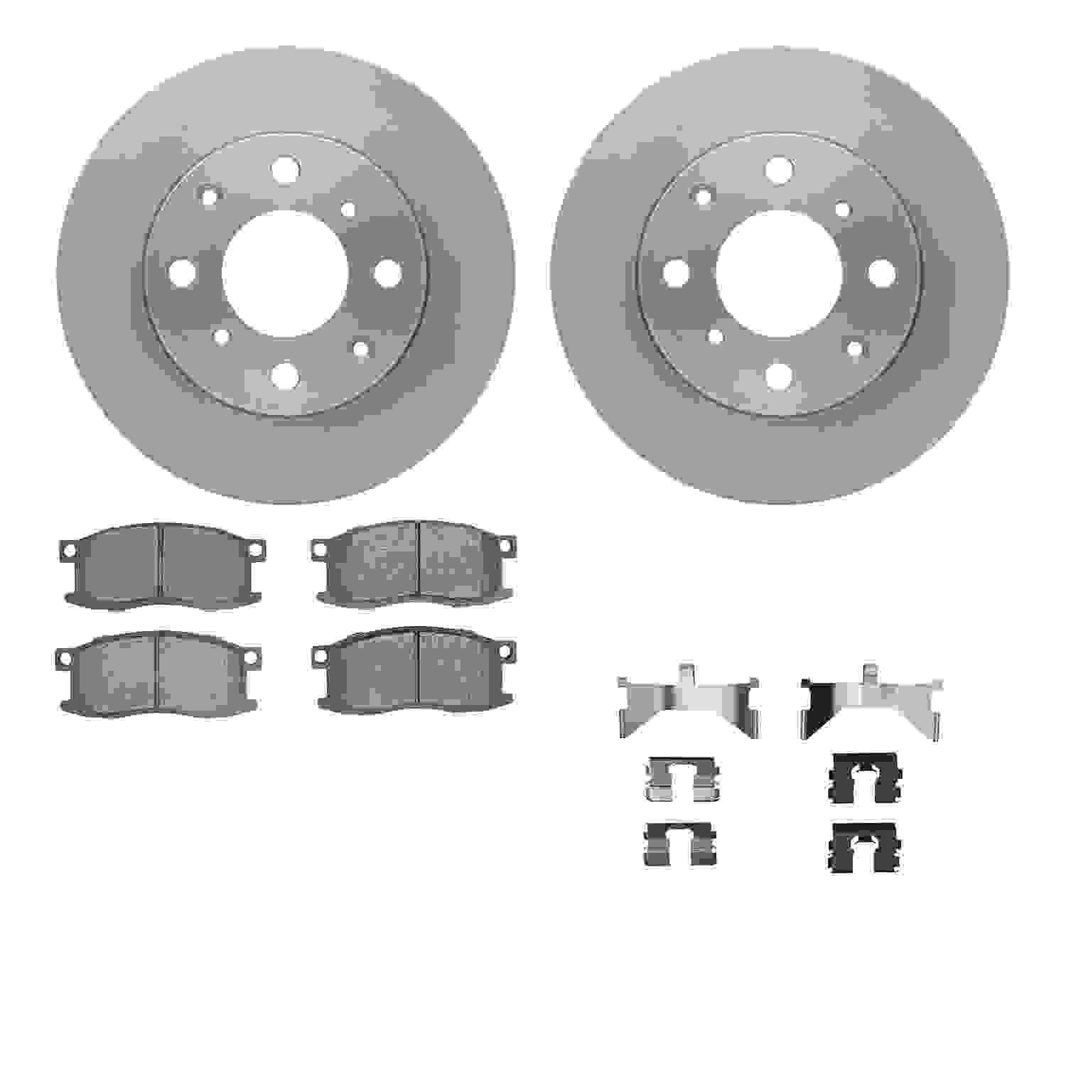 Dynamic Friction Company Disc Brake Kit 6512-59131