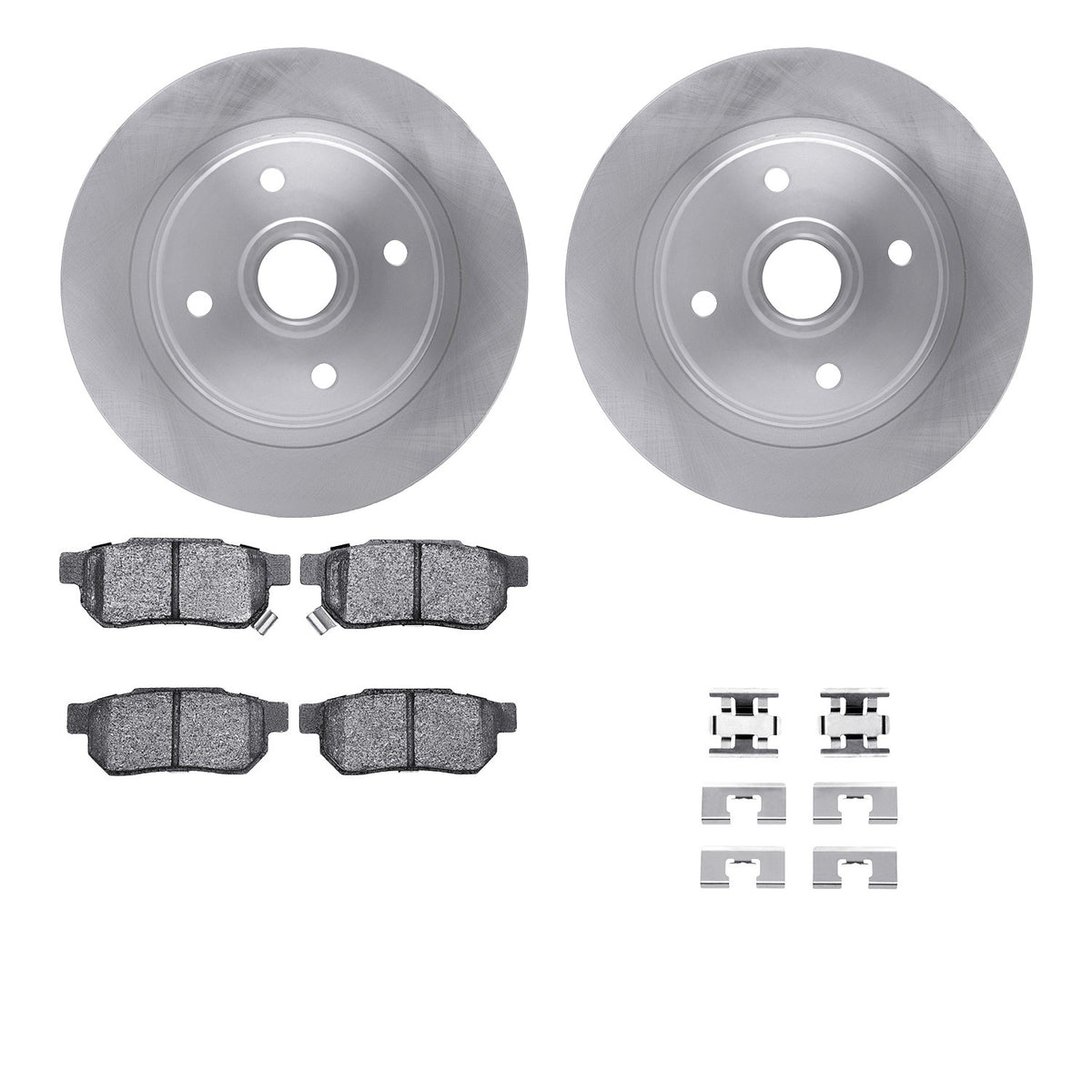 Dynamic Friction Company Disc Brake Kit 6512-59147
