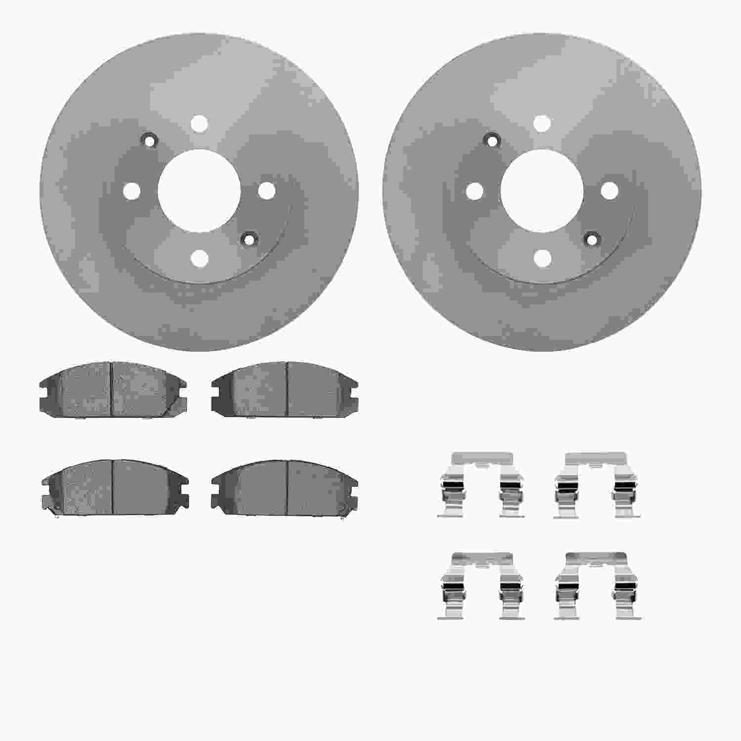 Dynamic Friction Company Disc Brake Kit 6512-59166