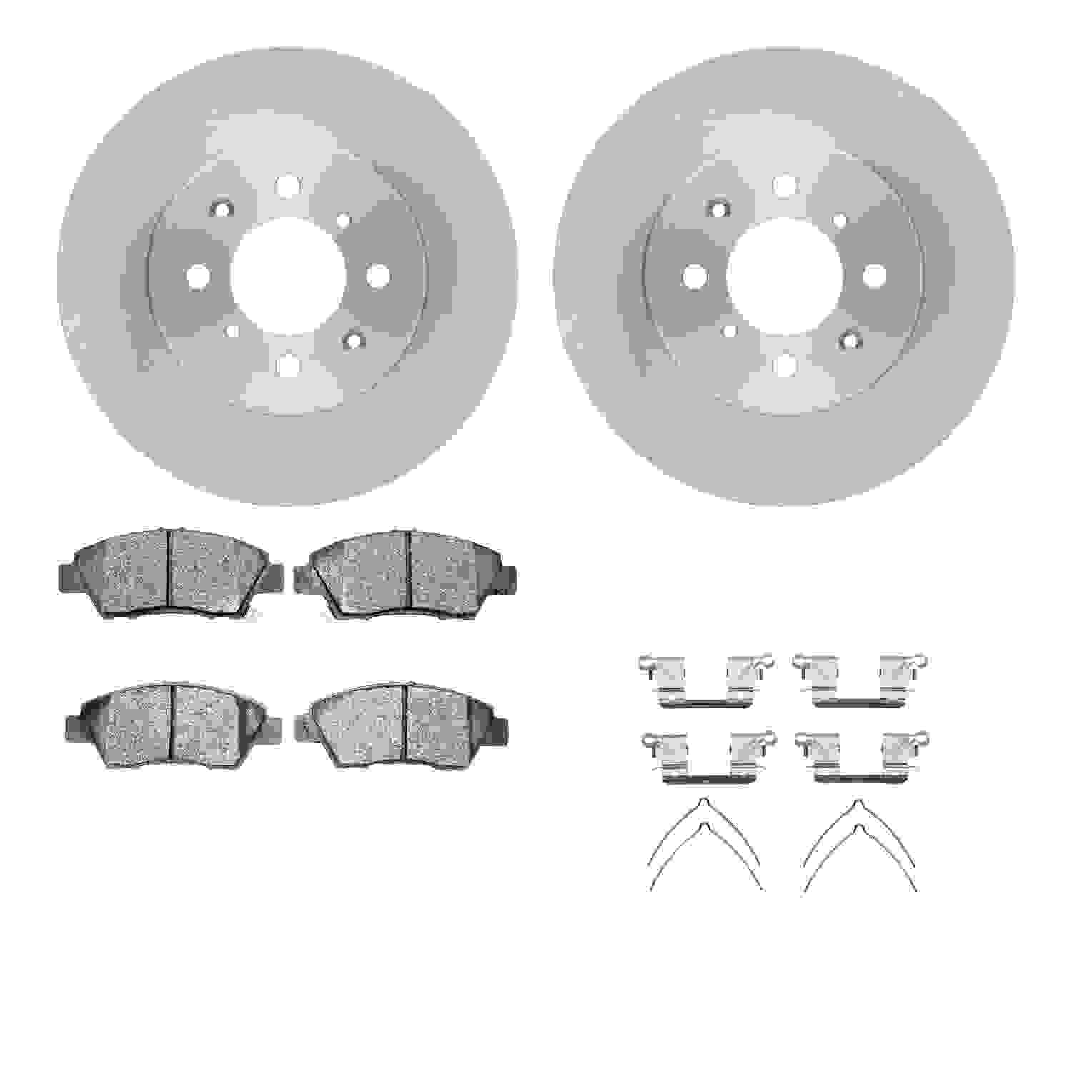 Dynamic Friction Company Disc Brake Kit 6512-59197