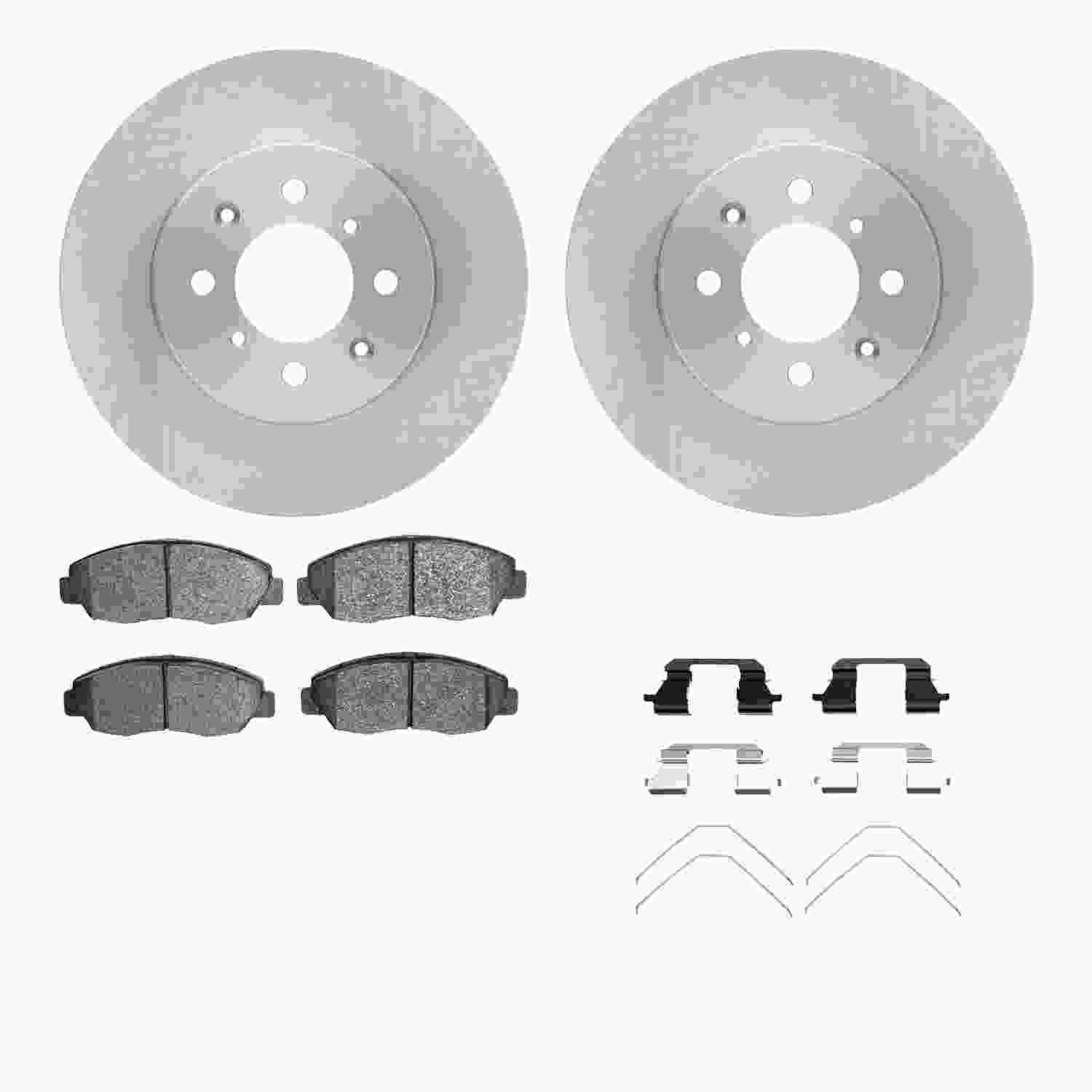 Dynamic Friction Company Disc Brake Kit 6512-59198