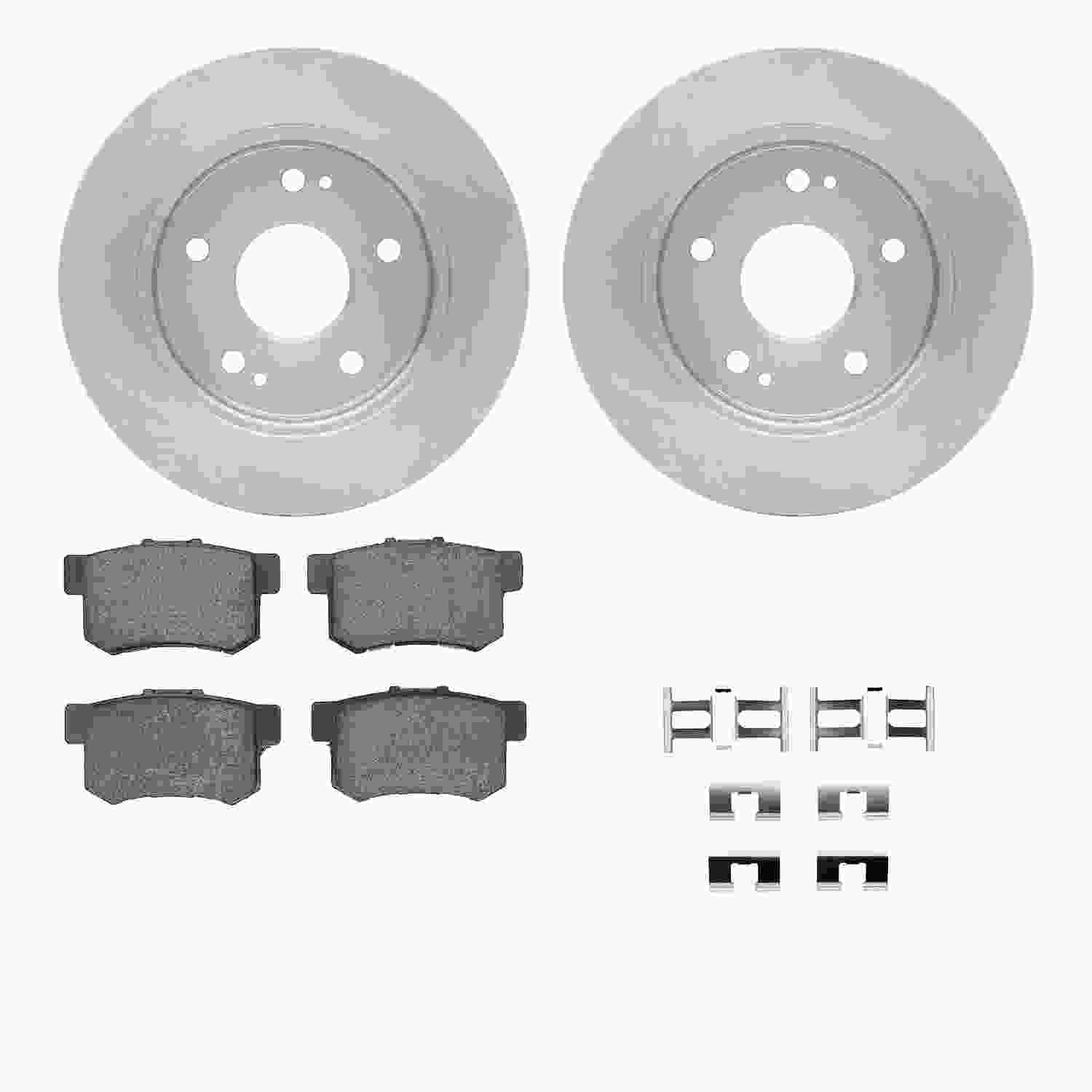 Dynamic Friction Company Disc Brake Kit 6512-59249