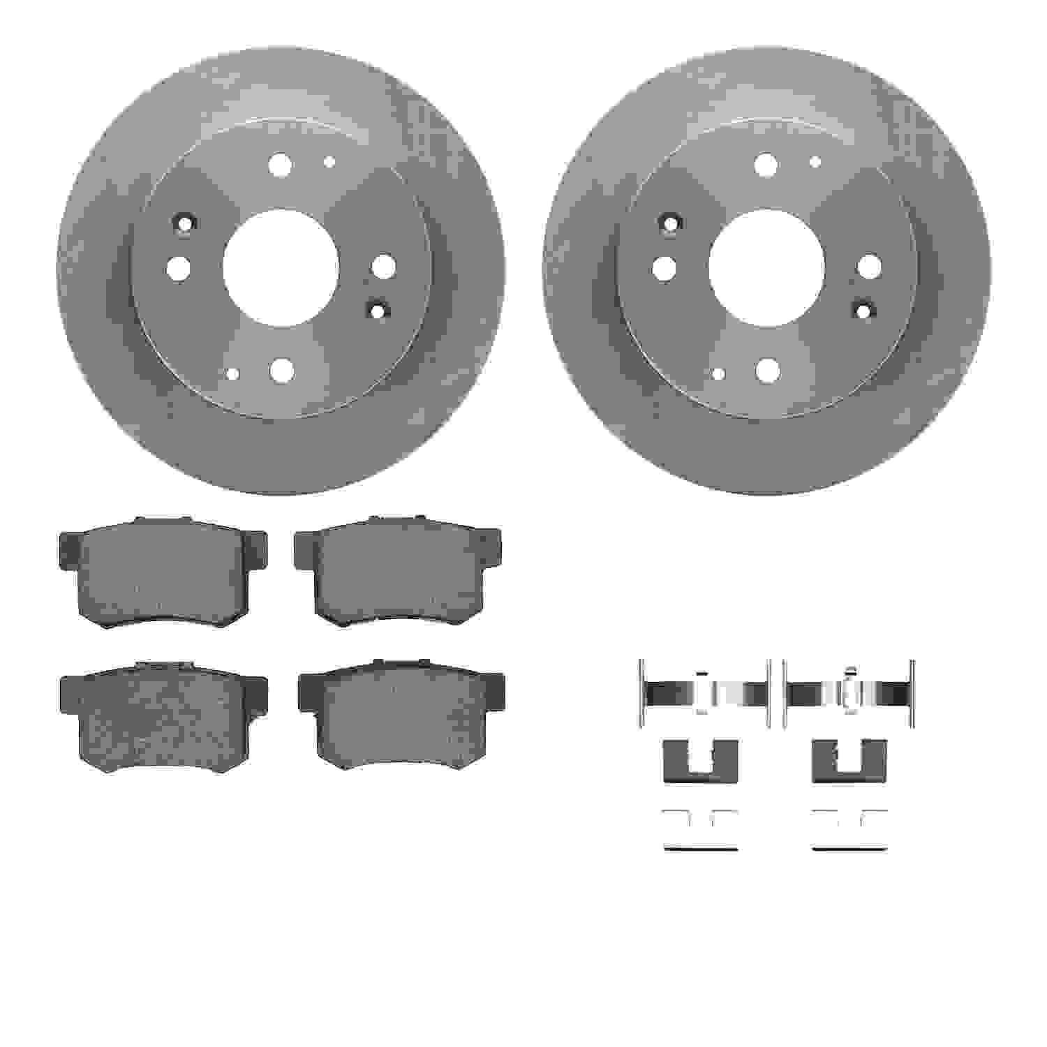 Dynamic Friction Company Disc Brake Kit 6512-59253