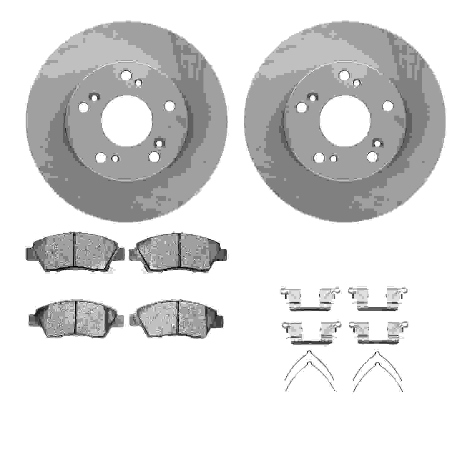 Dynamic Friction Company Disc Brake Kit 6512-59277