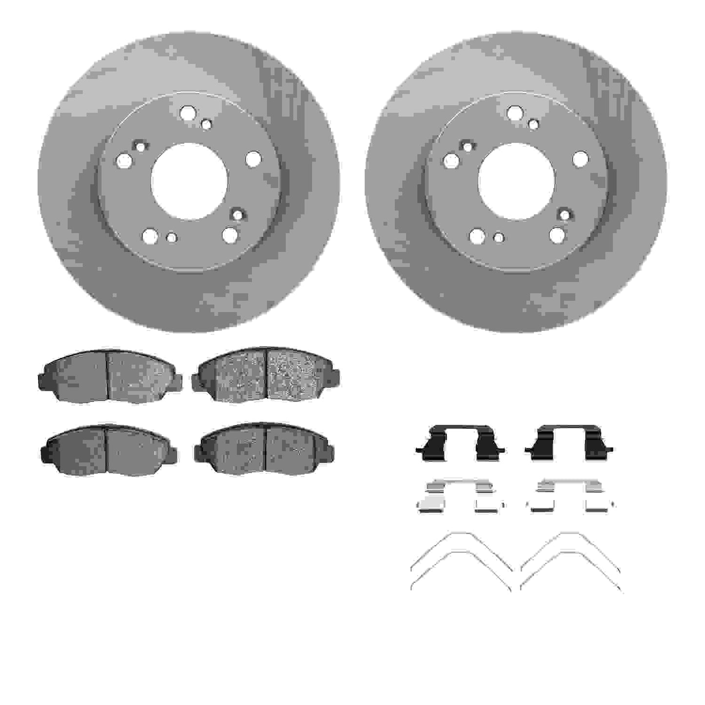 Dynamic Friction Company Disc Brake Kit 6512-59278
