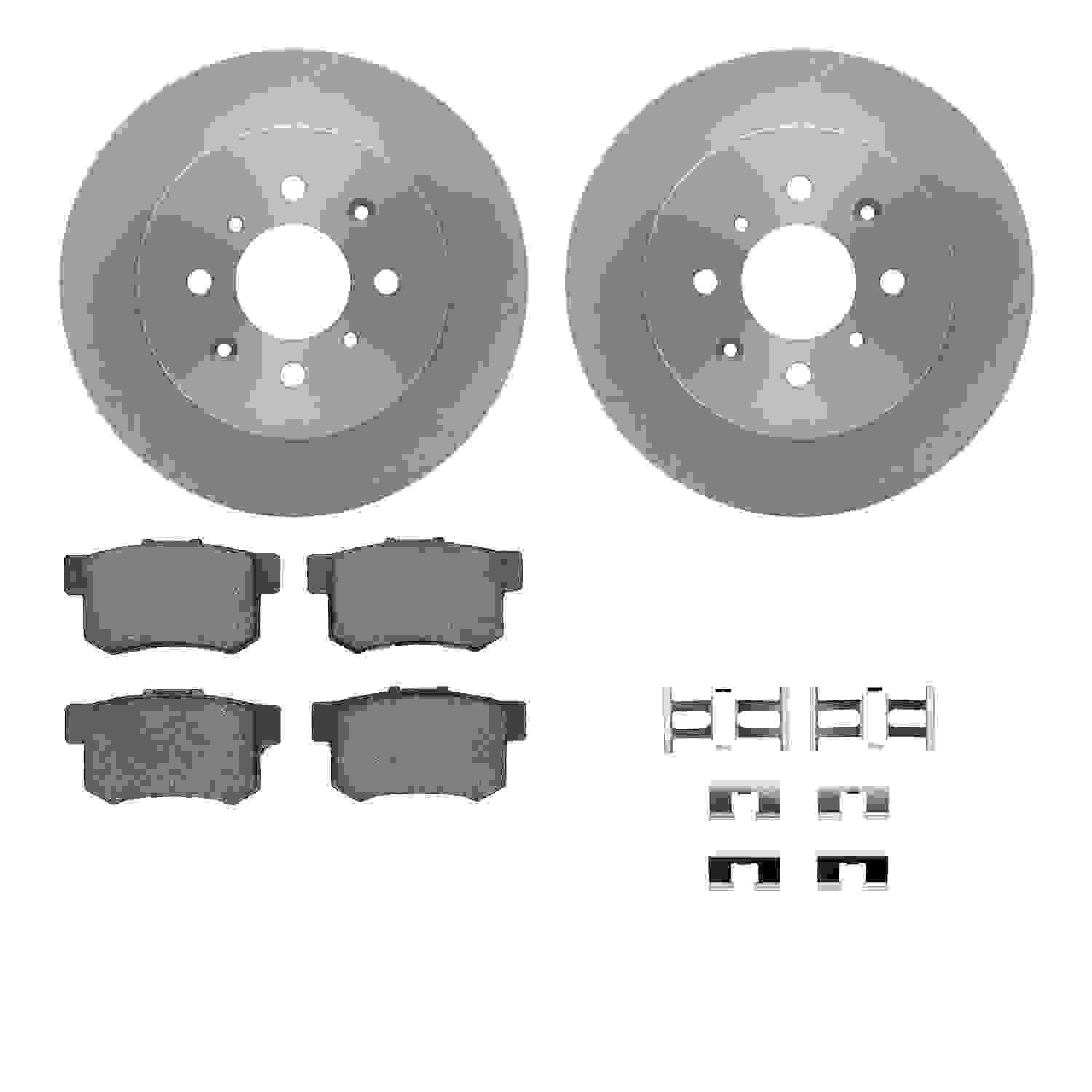 Dynamic Friction Company Disc Brake Kit 6512-59285