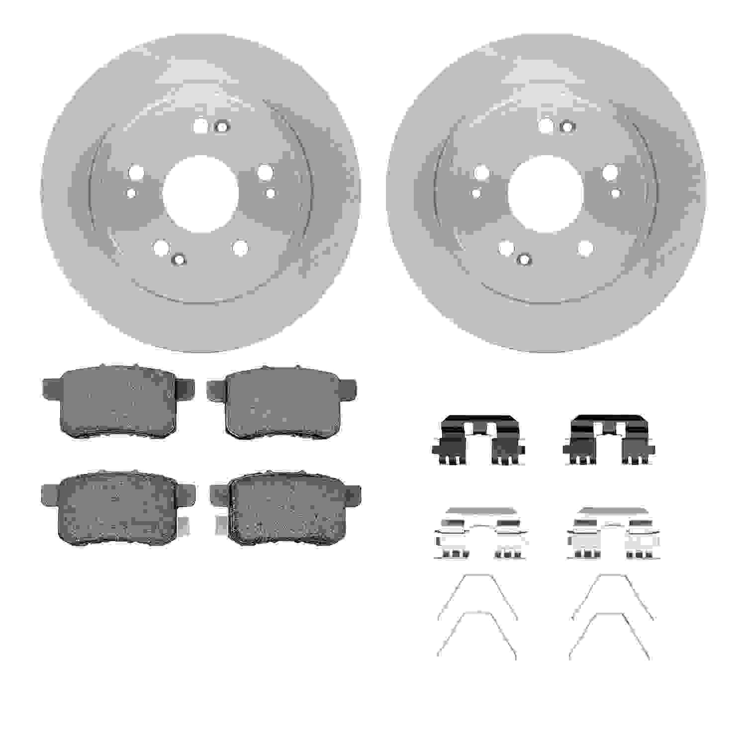 Dynamic Friction Company Disc Brake Kit 6512-59289