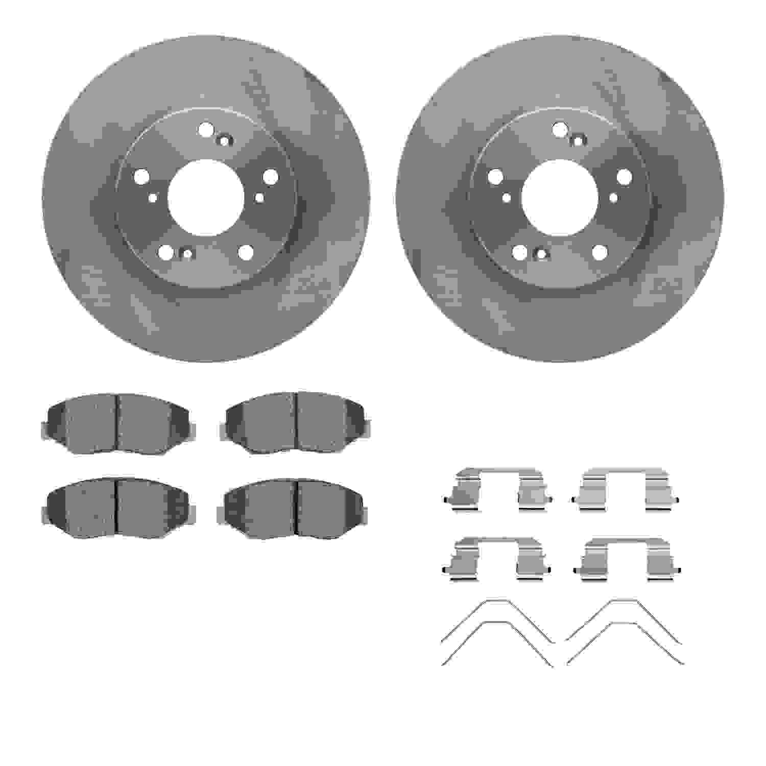 Dynamic Friction Company Disc Brake Kit 6512-59297