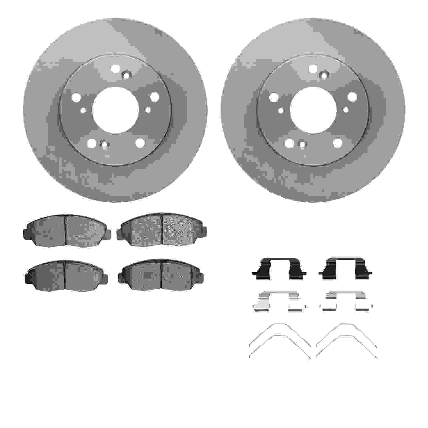 Dynamic Friction Company Disc Brake Kit 6512-59310