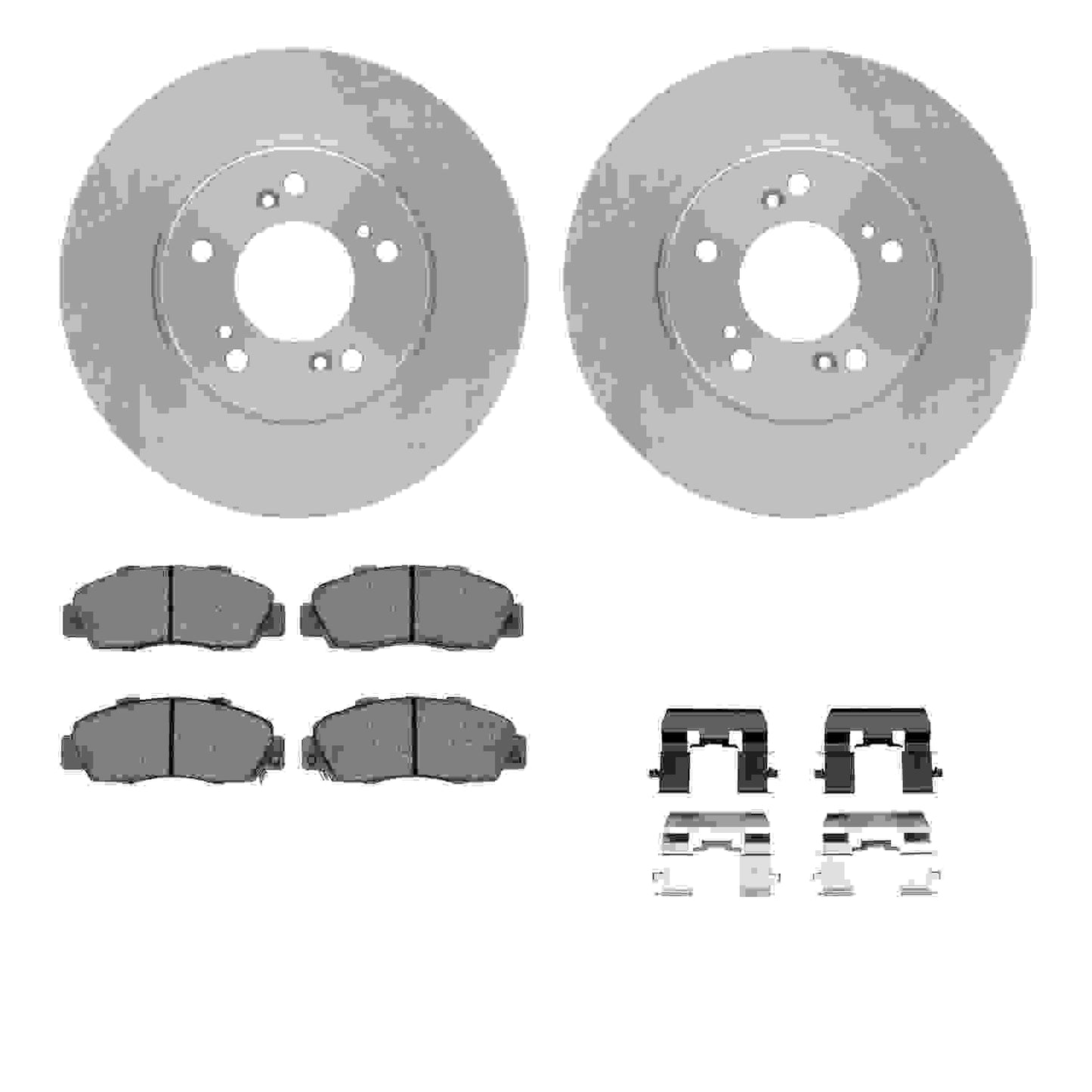 Dynamic Friction Company Disc Brake Kit 6512-59330