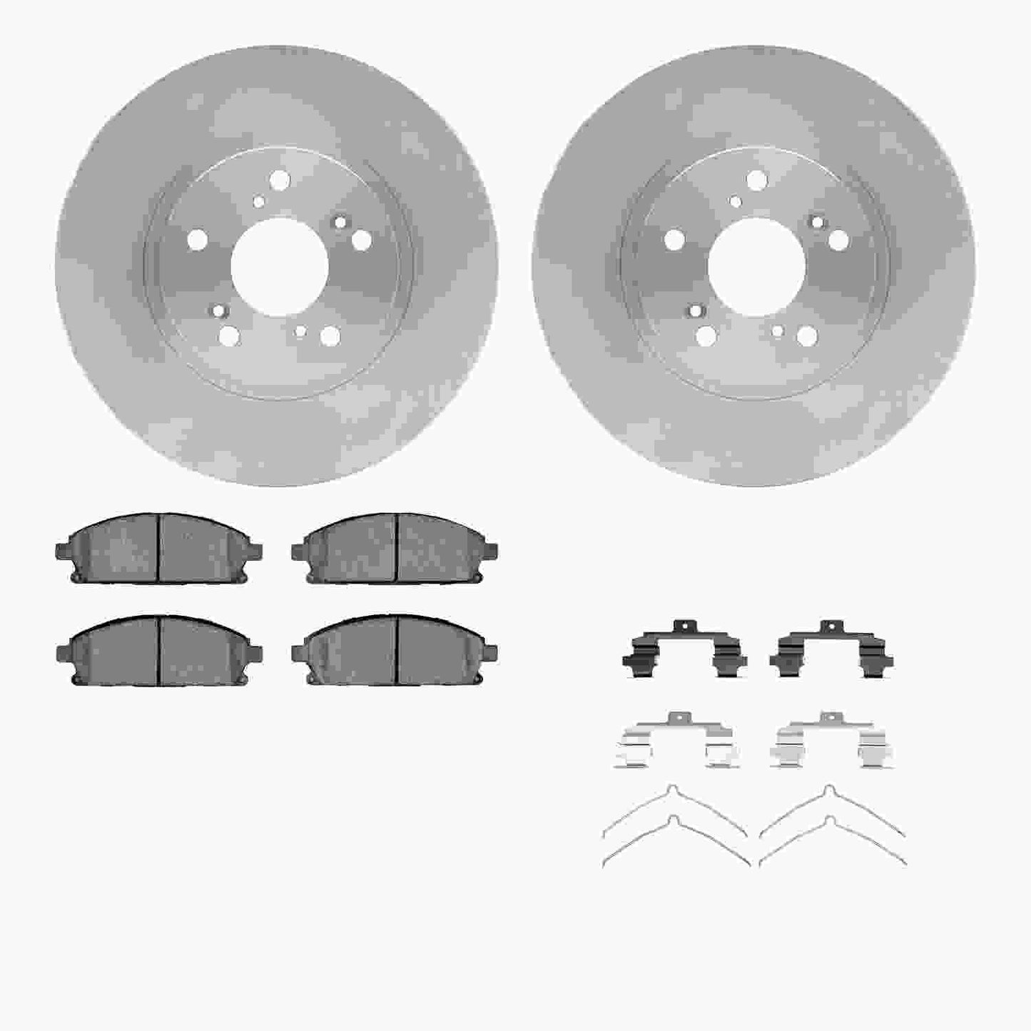 Dynamic Friction Company Disc Brake Kit 6512-59357