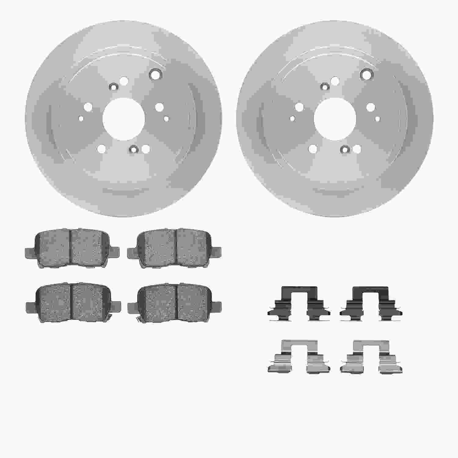 Dynamic Friction Company Disc Brake Kit 6512-59372