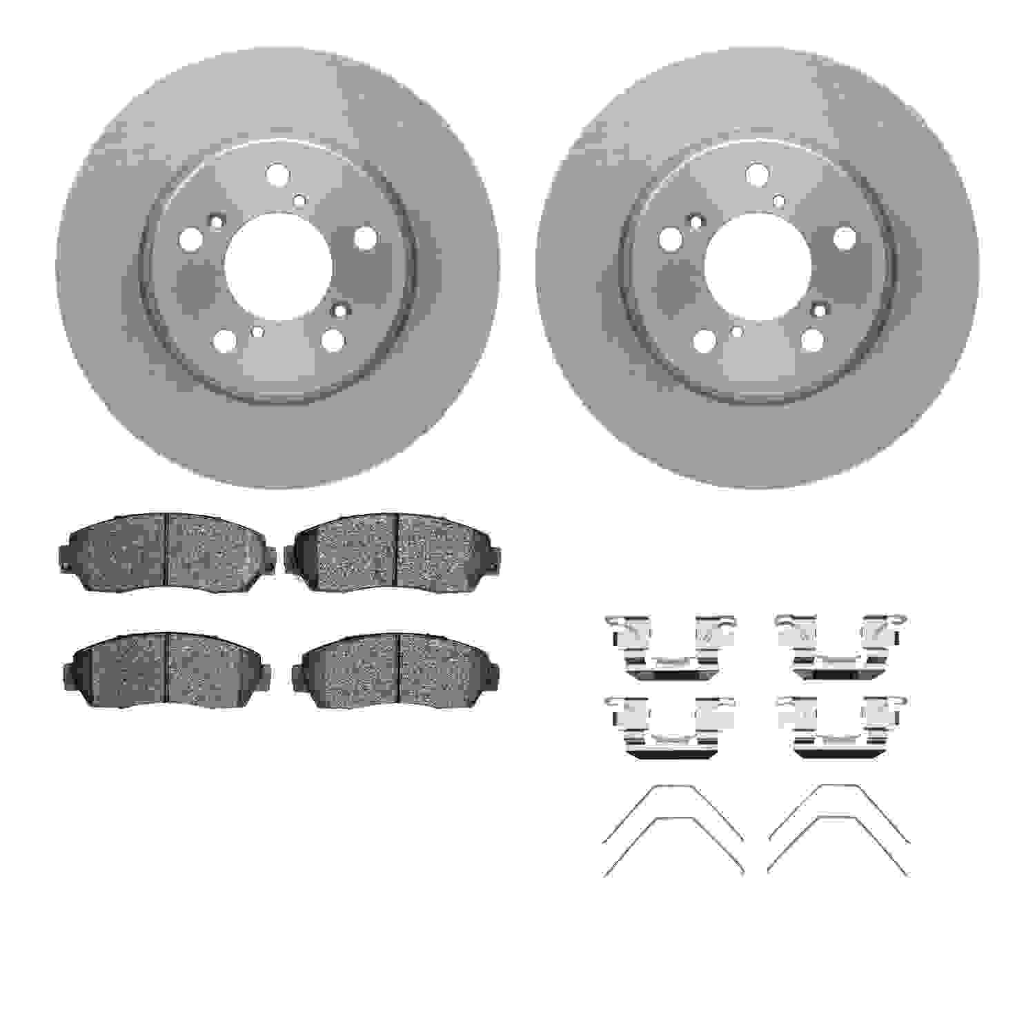 Dynamic Friction Company Disc Brake Kit 6512-59405