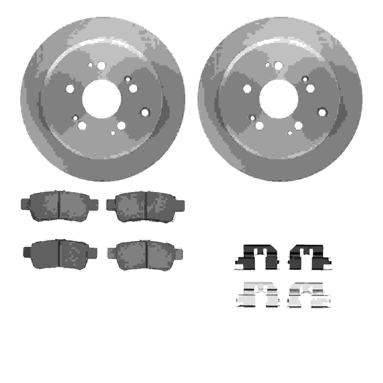 Dynamic Friction Company Disc Brake Kit 6512-59408