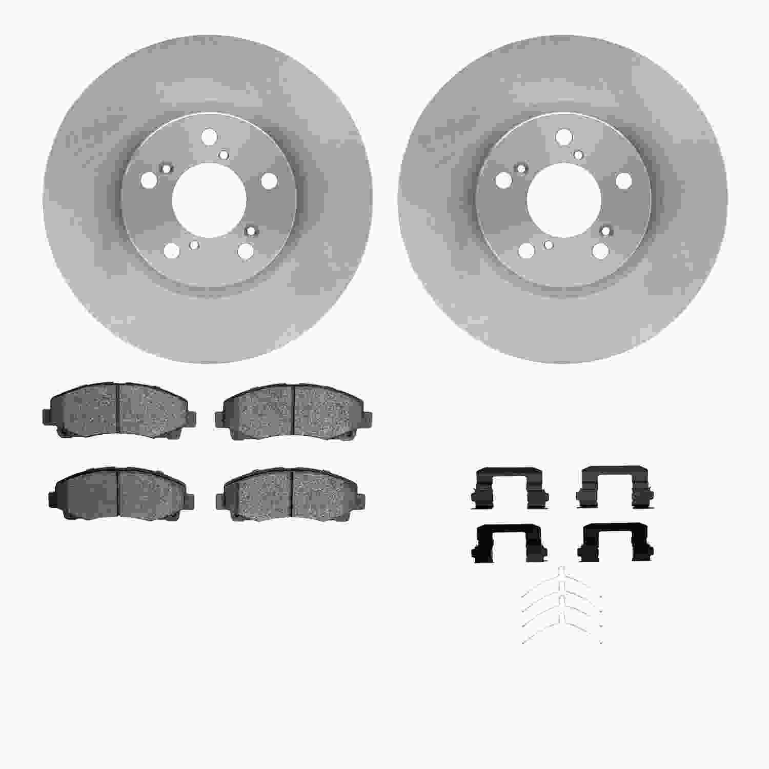 Dynamic Friction Company Disc Brake Kit 6512-59411