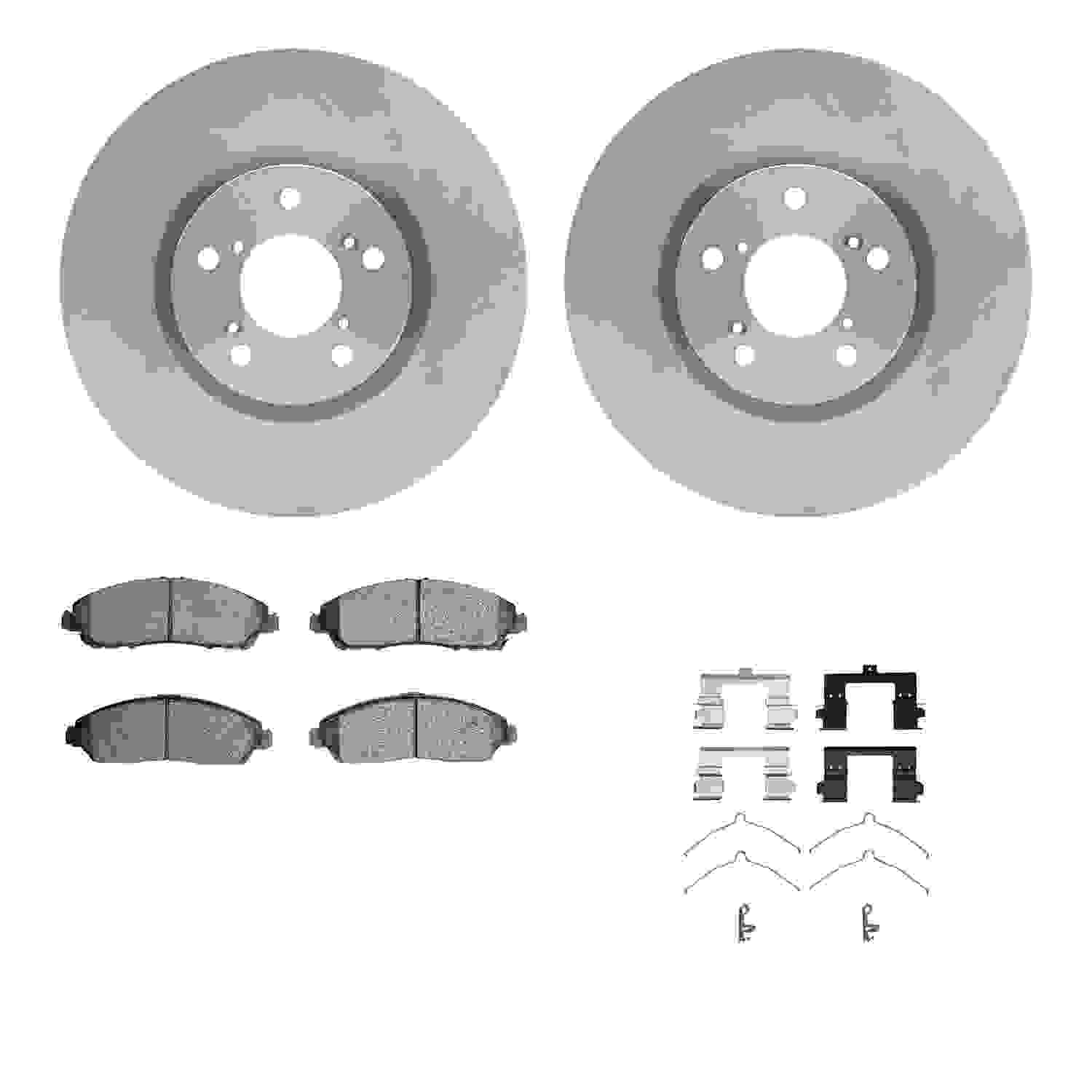 Dynamic Friction Company Disc Brake Kit 6512-59418