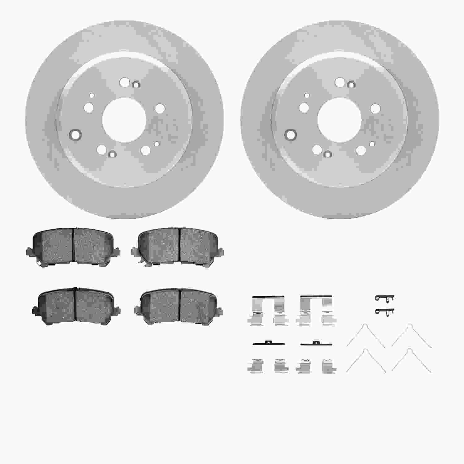 Dynamic Friction Company Disc Brake Kit 6512-59423