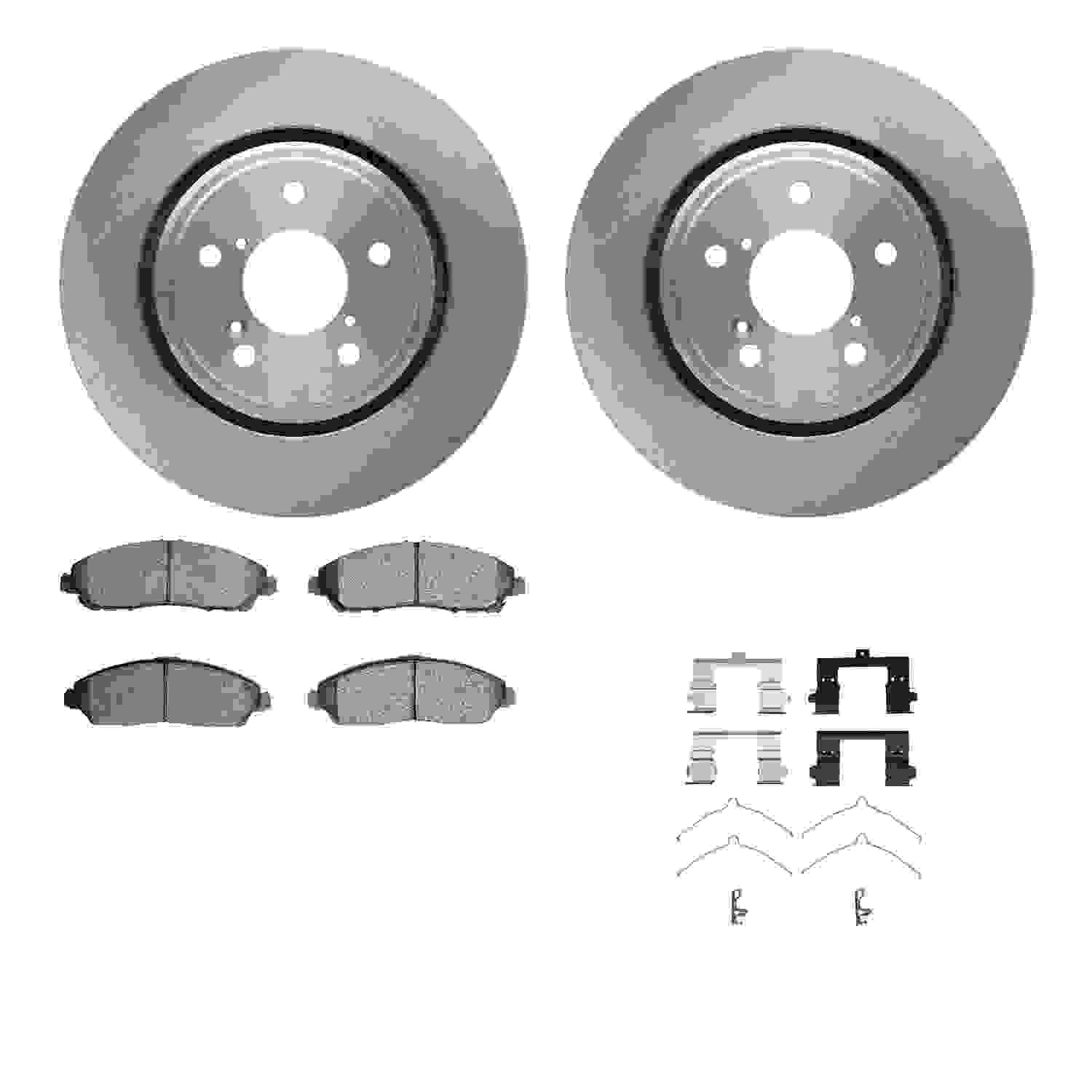 Dynamic Friction Company Disc Brake Kit 6512-59442