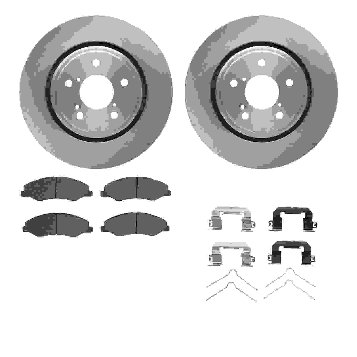 Dynamic Friction Company Disc Brake Kit 6512-59444