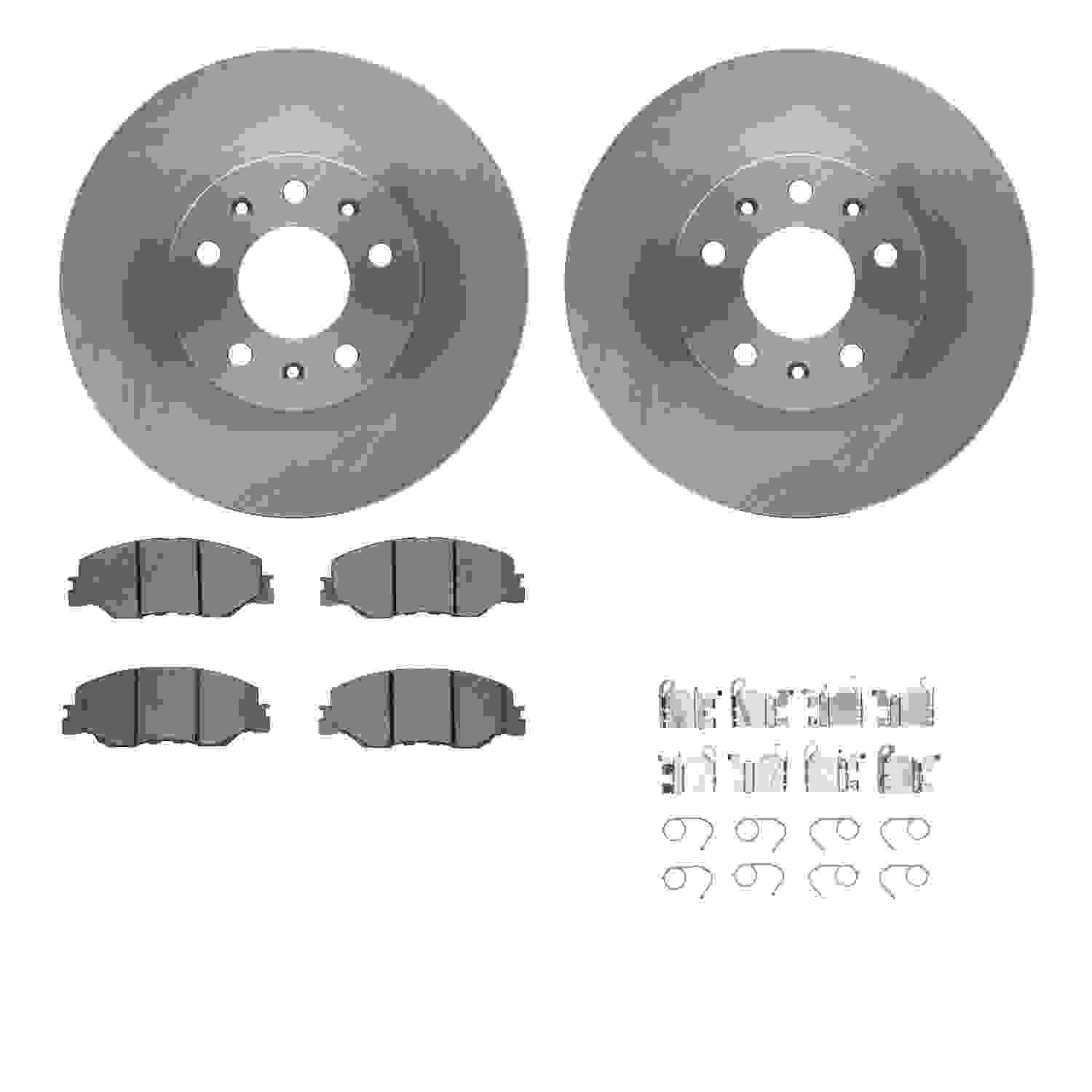 Dynamic Friction Company Disc Brake Kit 6512-59471