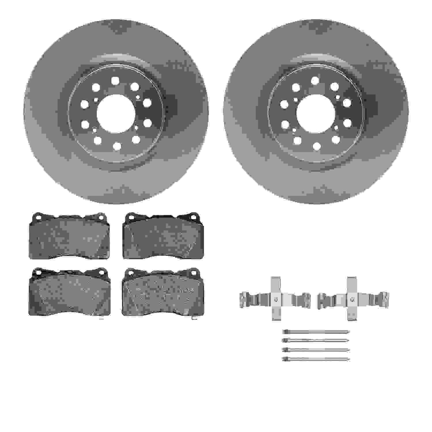 Dynamic Friction Company Disc Brake Kit 6512-59494
