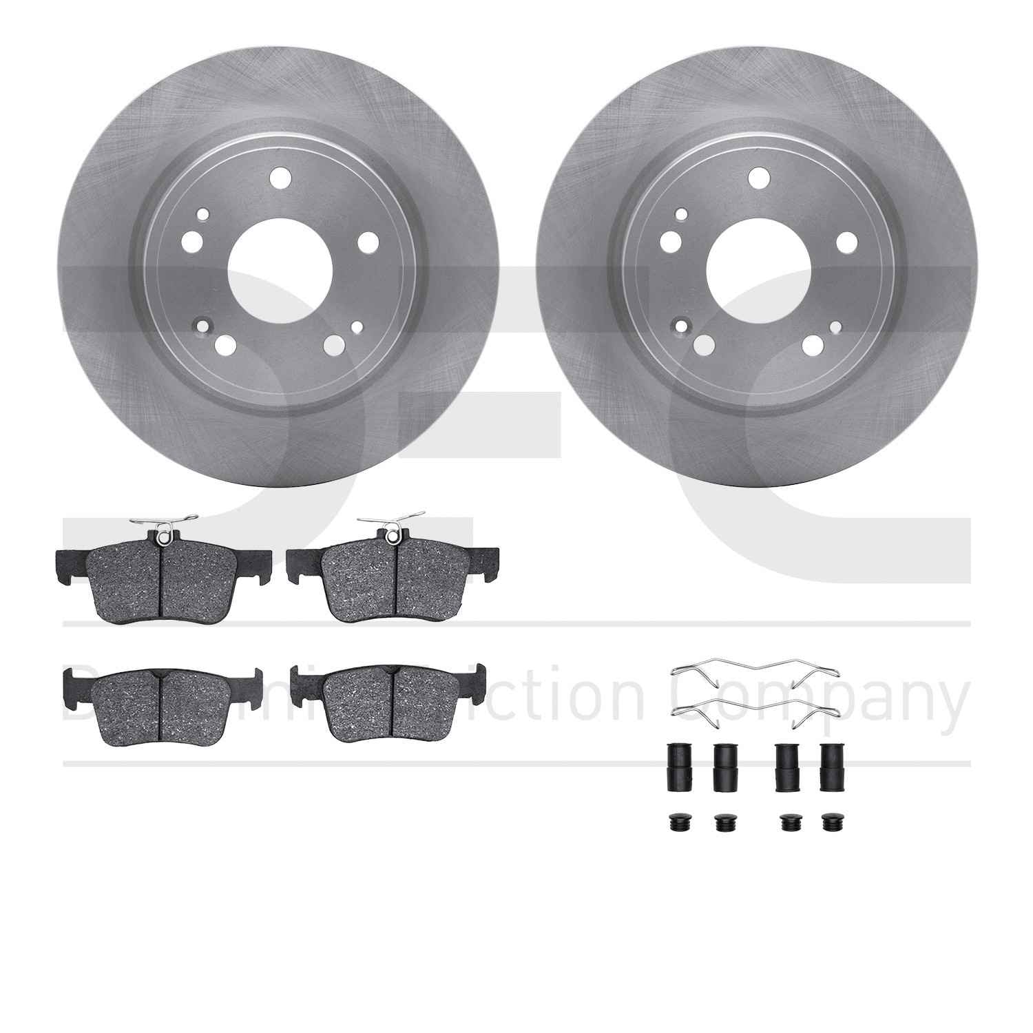 Dynamic Friction Company Disc Brake Kit 6512-59527