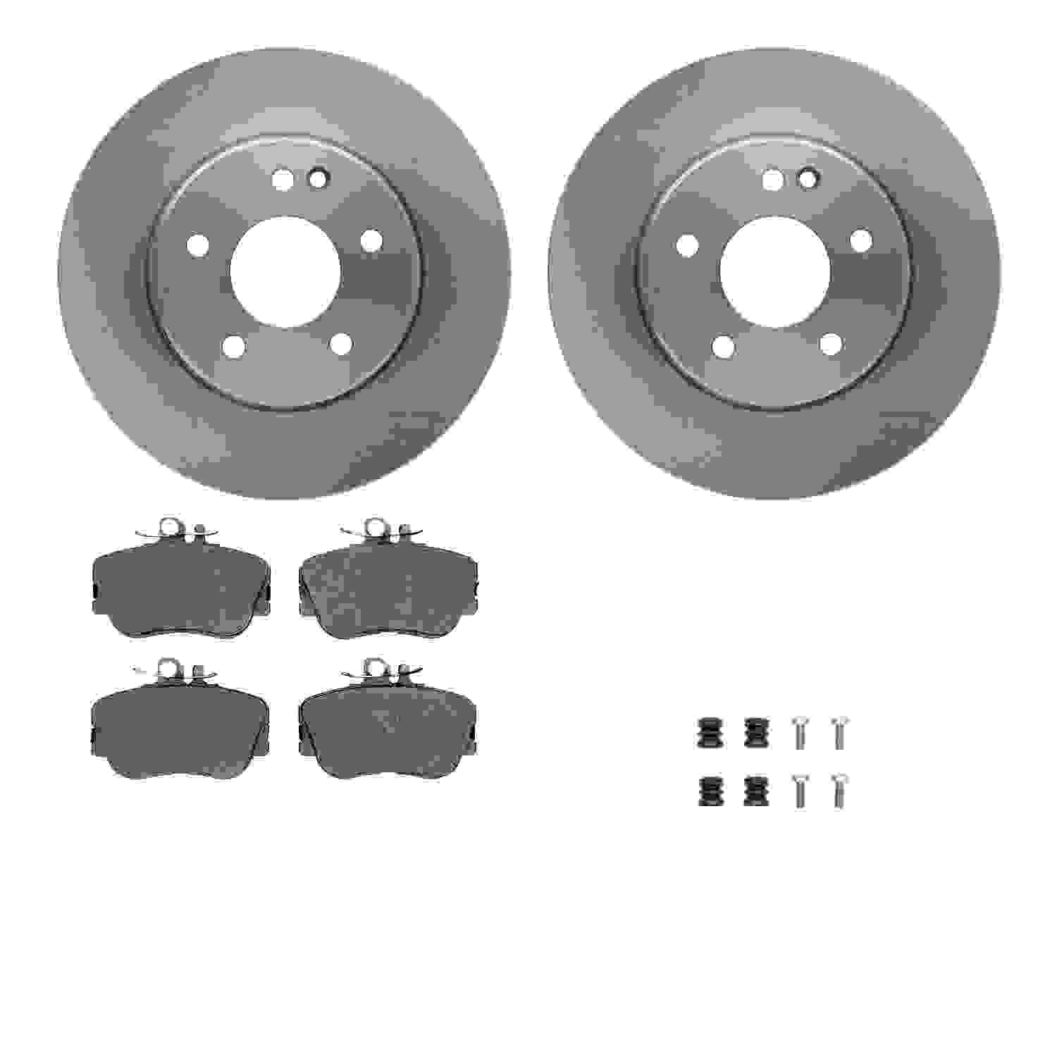 Dynamic Friction Company Disc Brake Kit 6512-63118