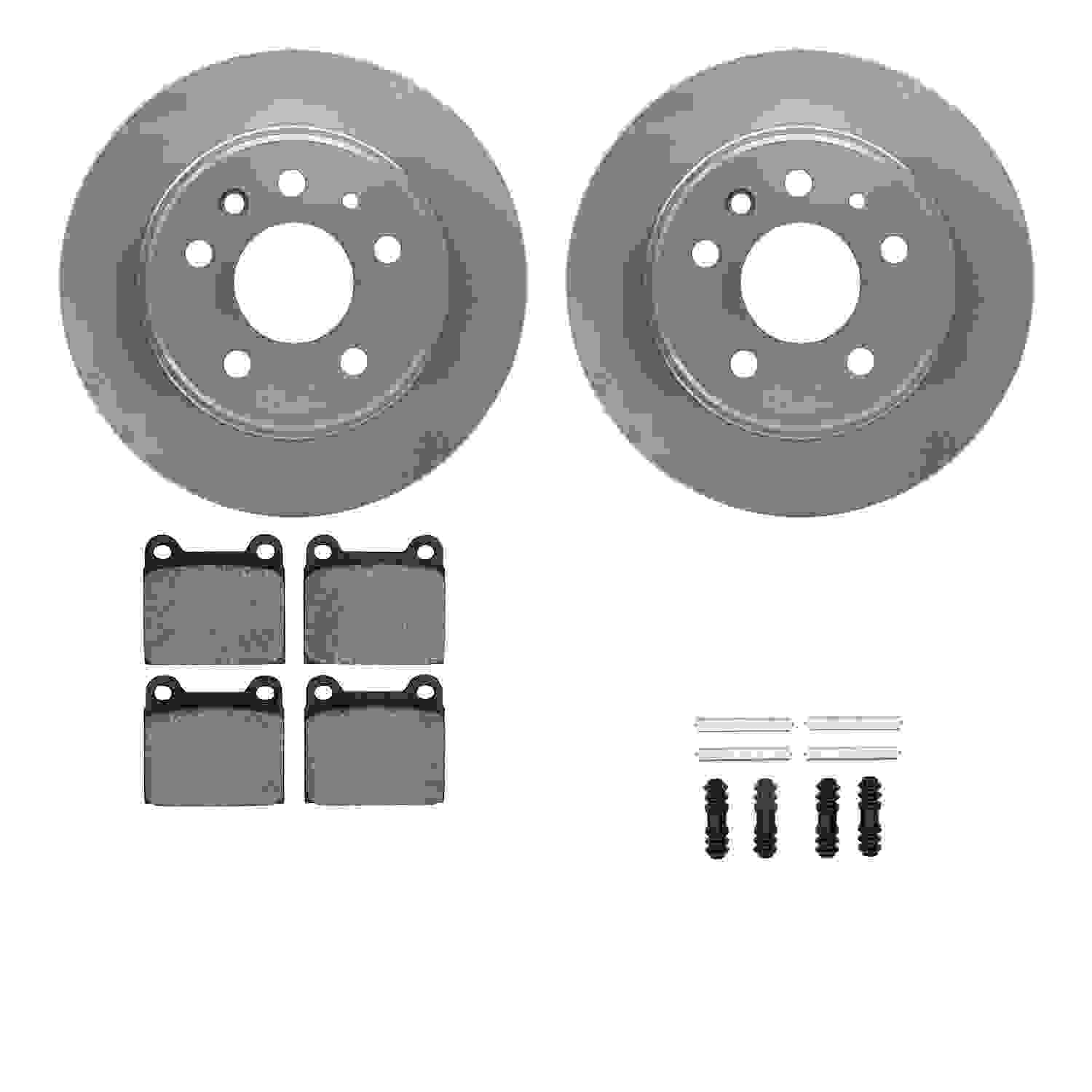 Dynamic Friction Company Disc Brake Kit 6512-63142